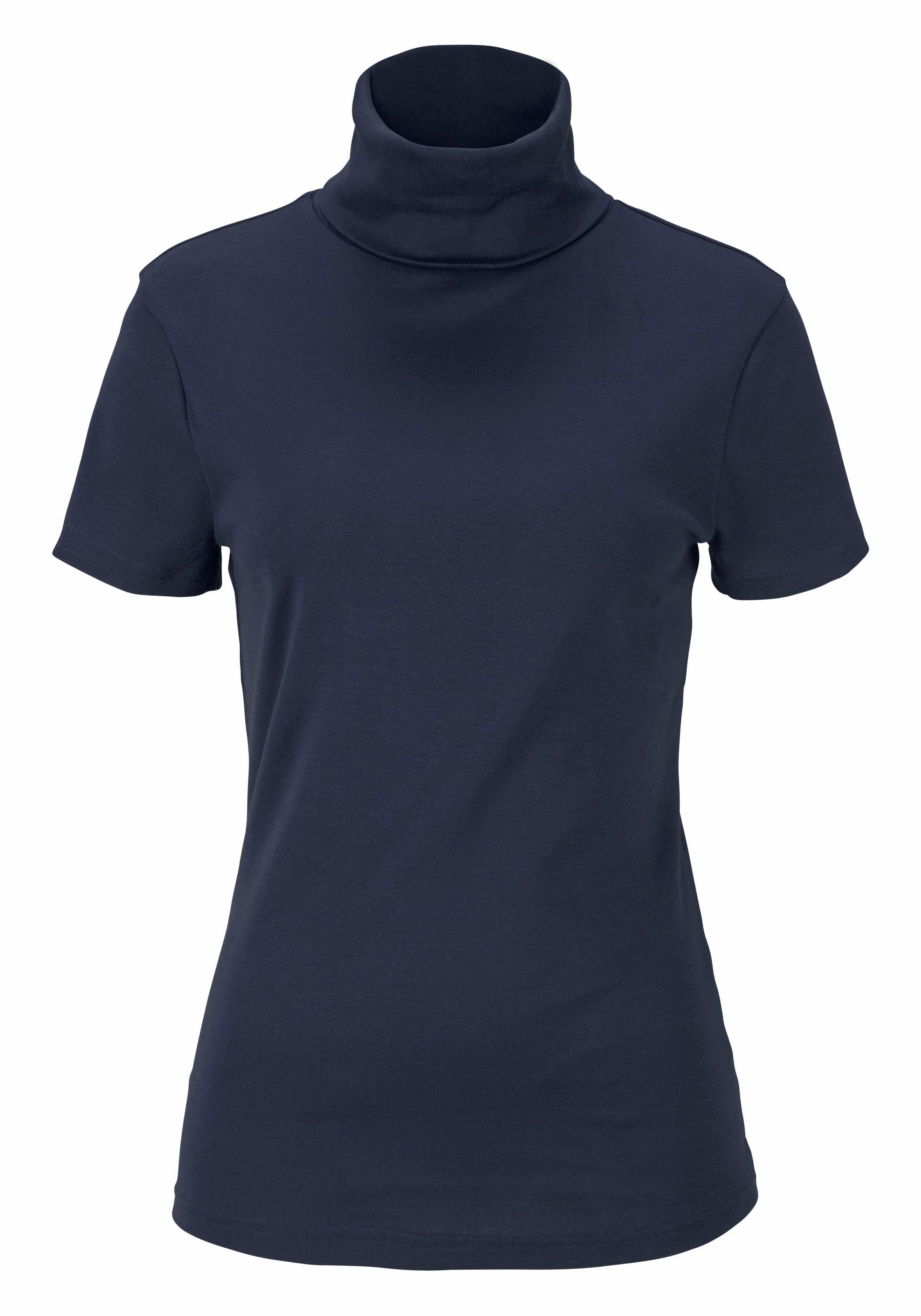 Flashlights Rollkragenshirt, (Packung, 2 tlg., 2er-Pack), eng geschnitten, aus elastischem Material, im 2er-Pack