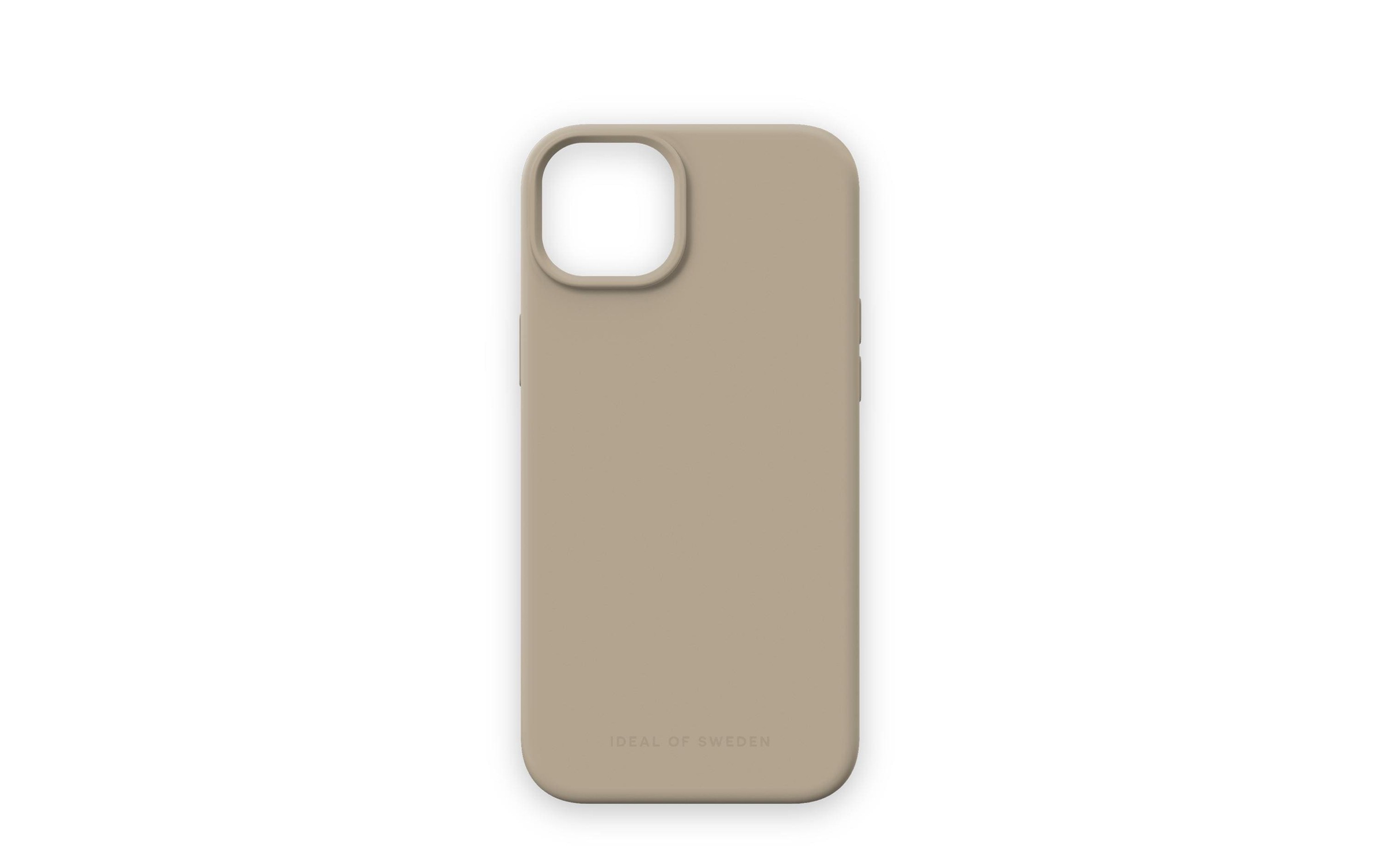 iDeal of Sweden Smartphone-Hülle »Silicone iPhone 15 Plus Beige«