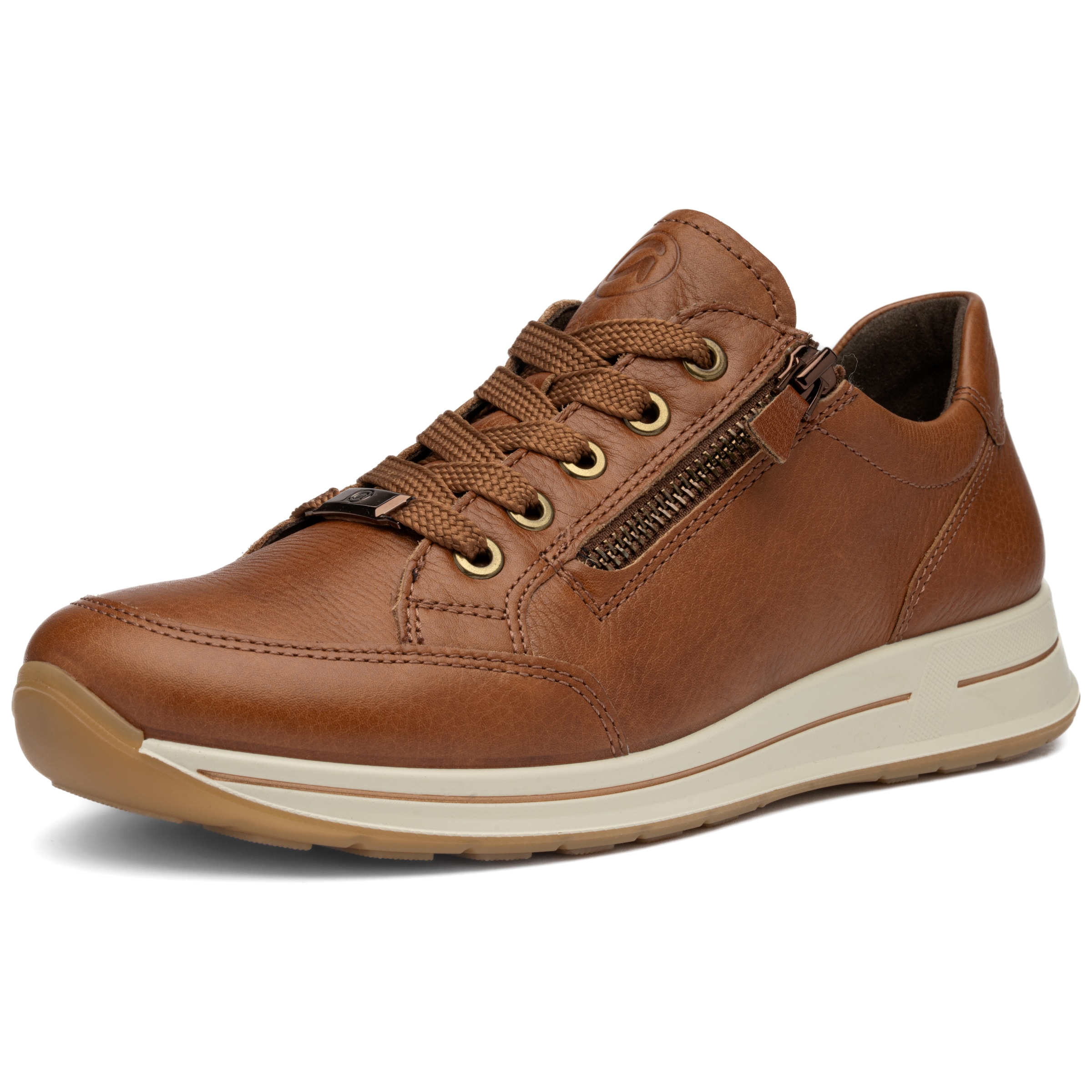 Image of Ara Plateausneaker "OSAKA" Freizeitschuh, Halbschuh, Schnürer mit Logoprägung, Weite H