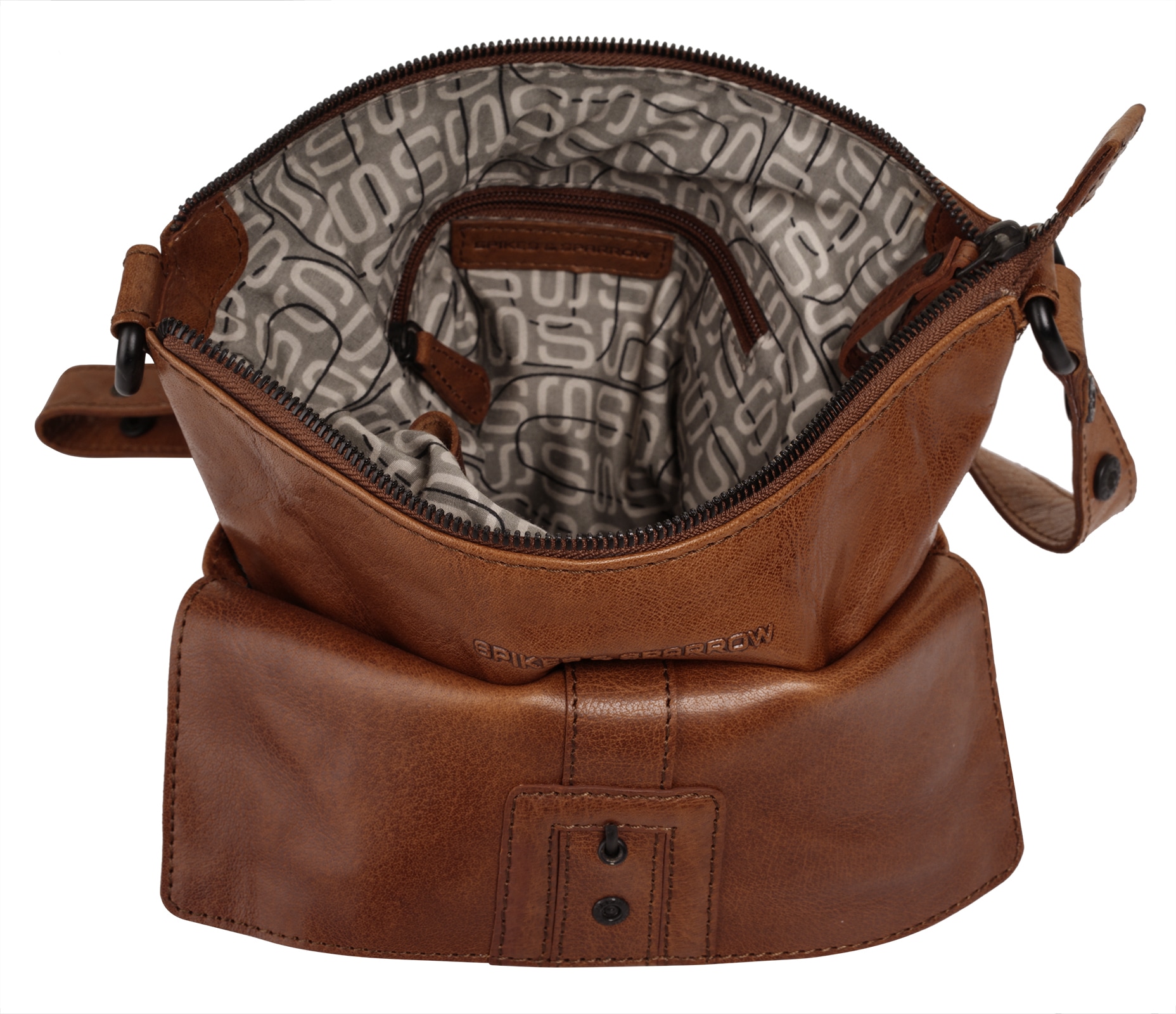 Spikes & Sparrow Sac à bandoulière echt Leder