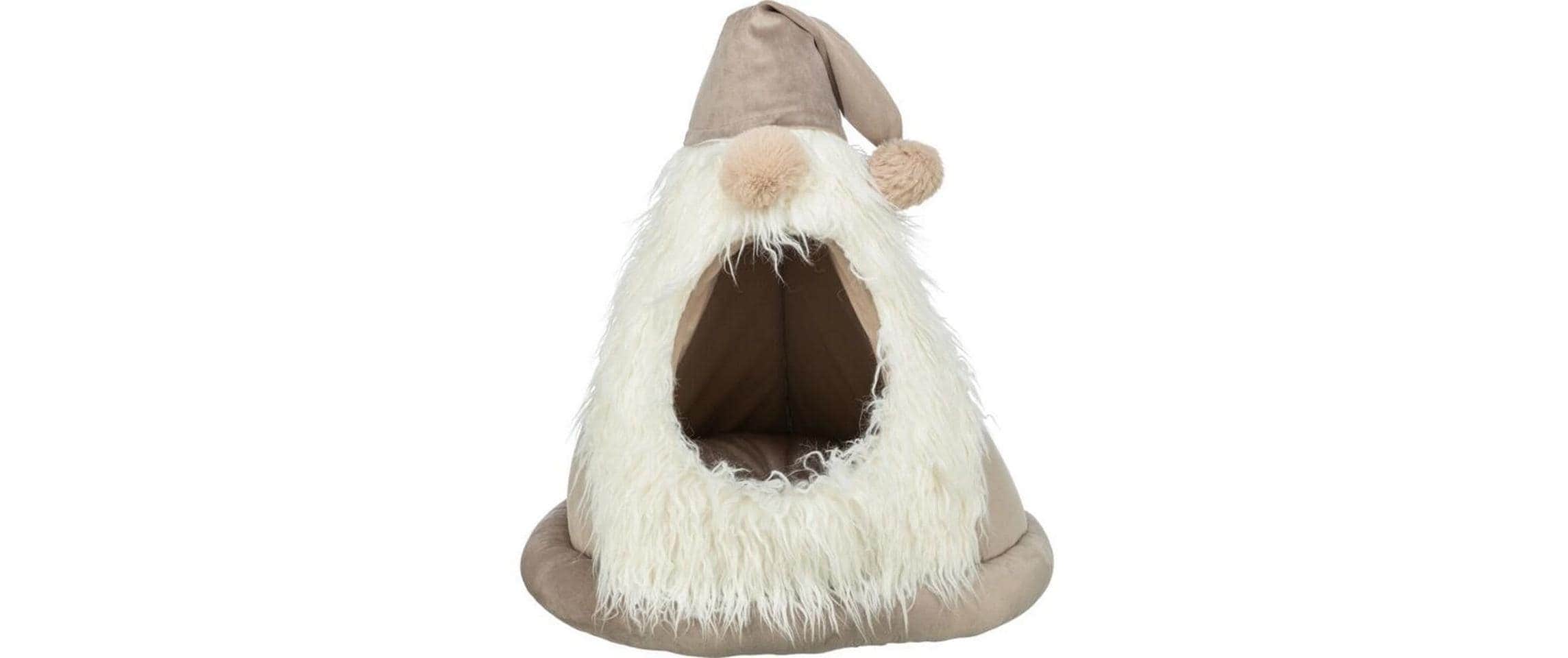 TRIXIE Katzenzelt »Xmas Wichtel Höhle ø 45 × 47 cm«
