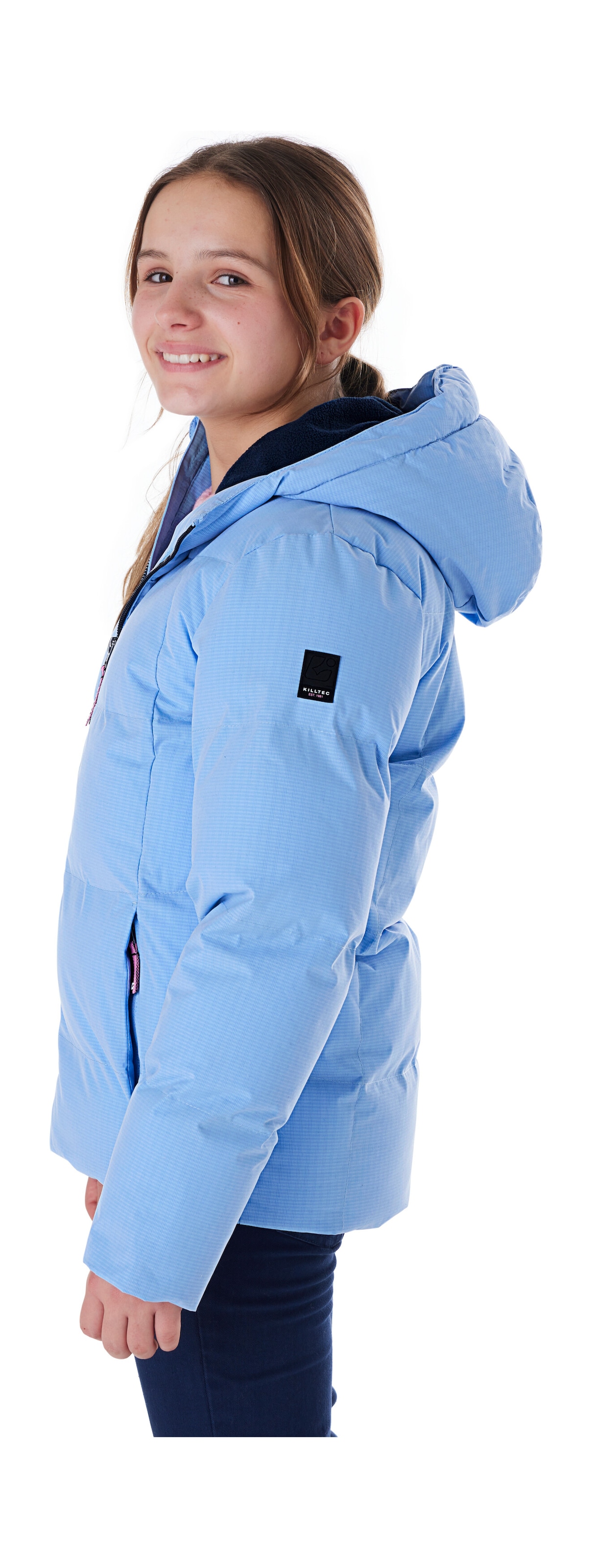 Killtec Veste matelassée »KOW 357 GRLS QLTD JCKT« Wasserabweisende Mädchenjacke mit Kapuze, atmungsaktiv, warm