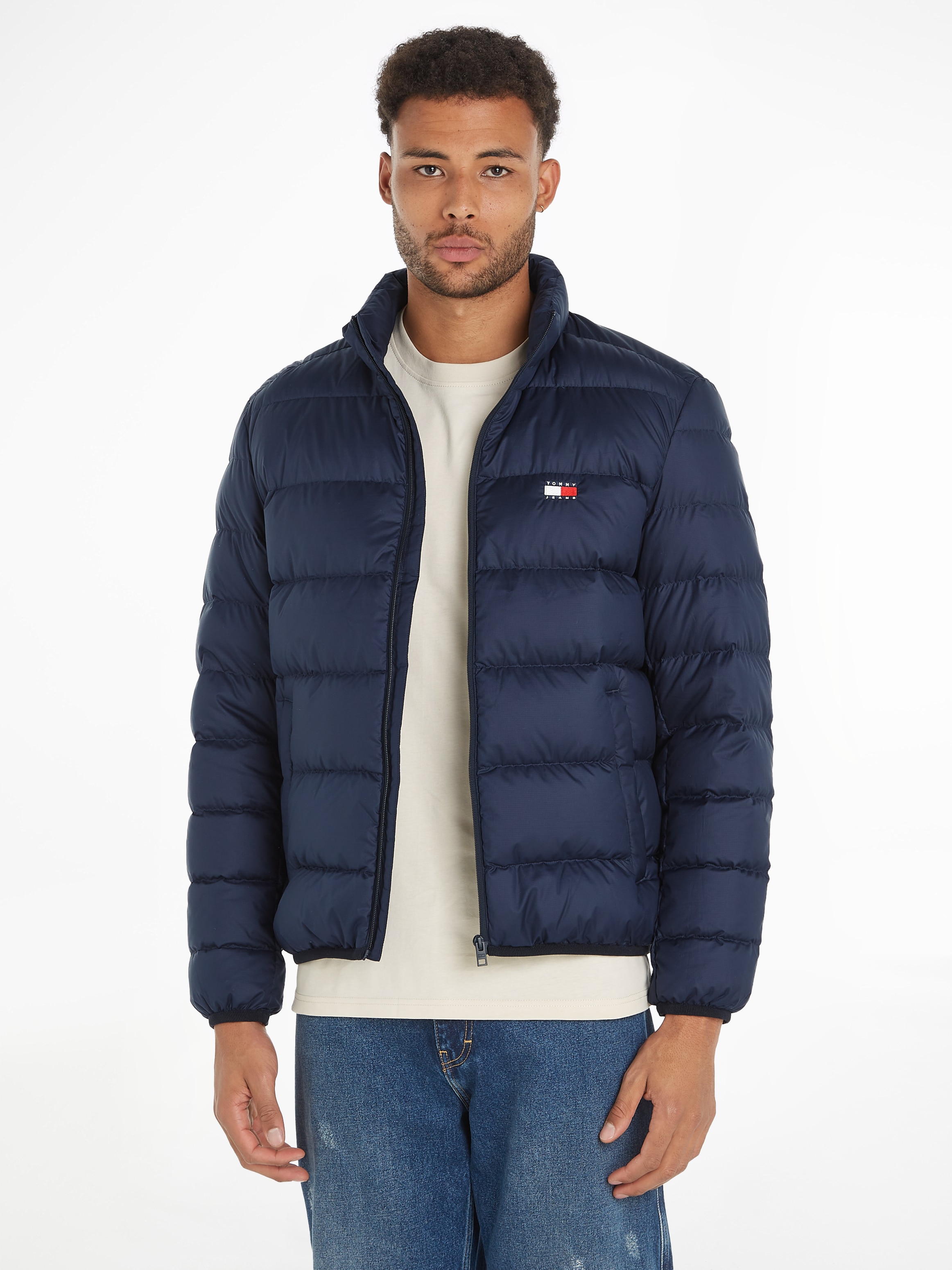 Tommy Jeans Plus Steppjacke »TJM LT DOWN FLAG JACKET EXT«, Grosse Grössen