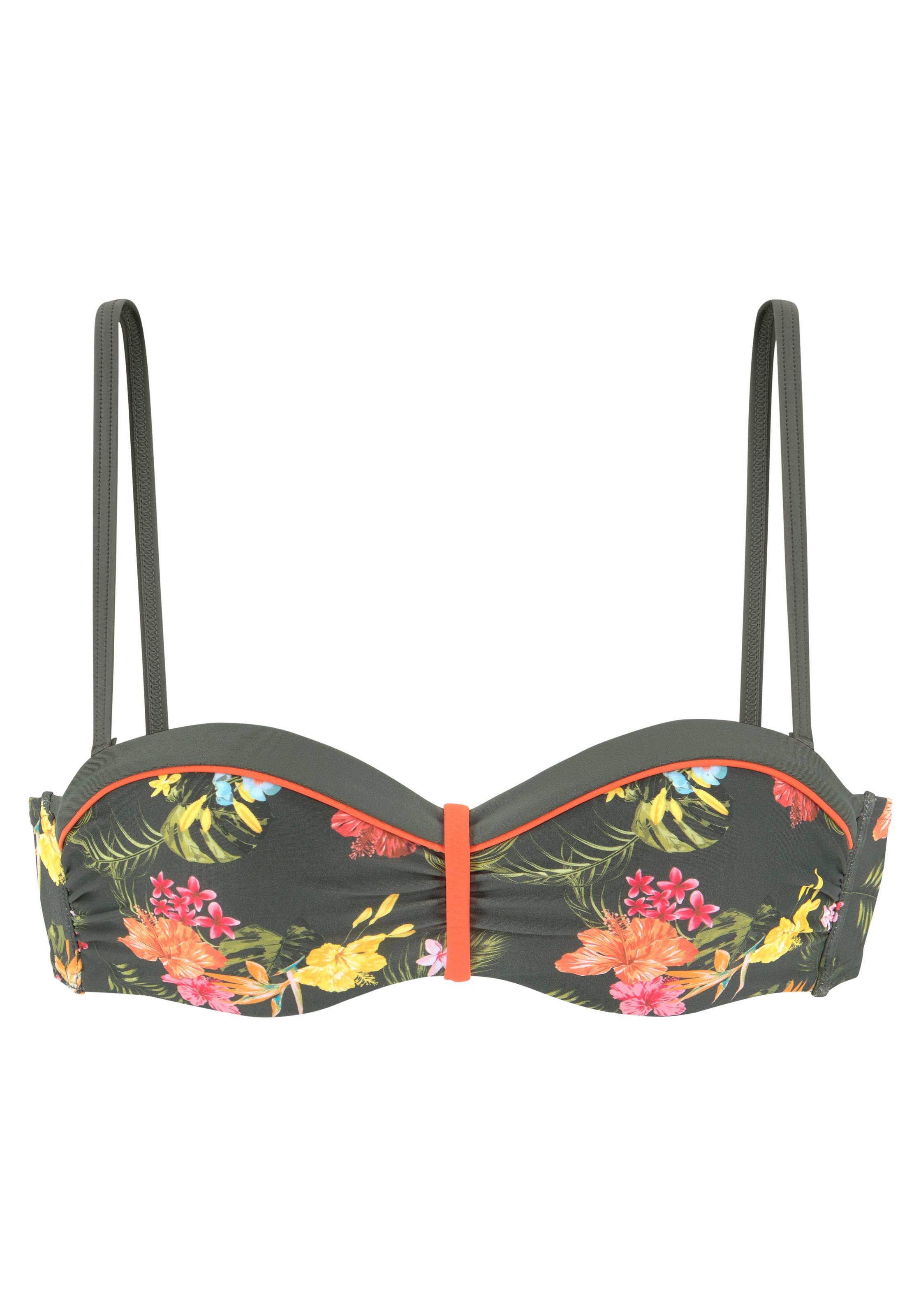 LASCANA Bügel-Bandeau-Bikini-Top »Tahiti« mit 4 Tragevarianten