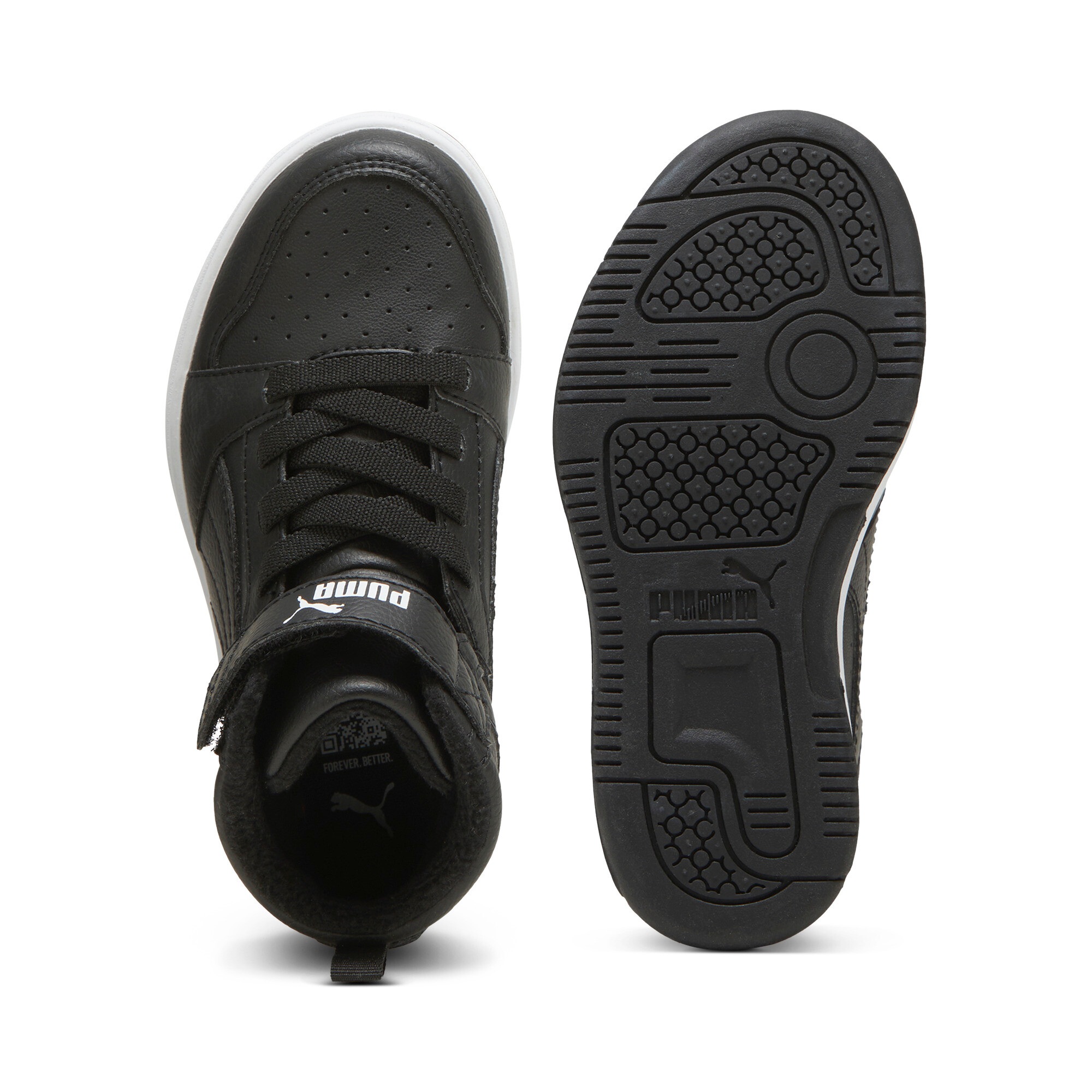 PUMA Winterboots »REBOUND V6 MID WTR AC+ PS«, Winterschuhe, Sneakerboots, gefüttert