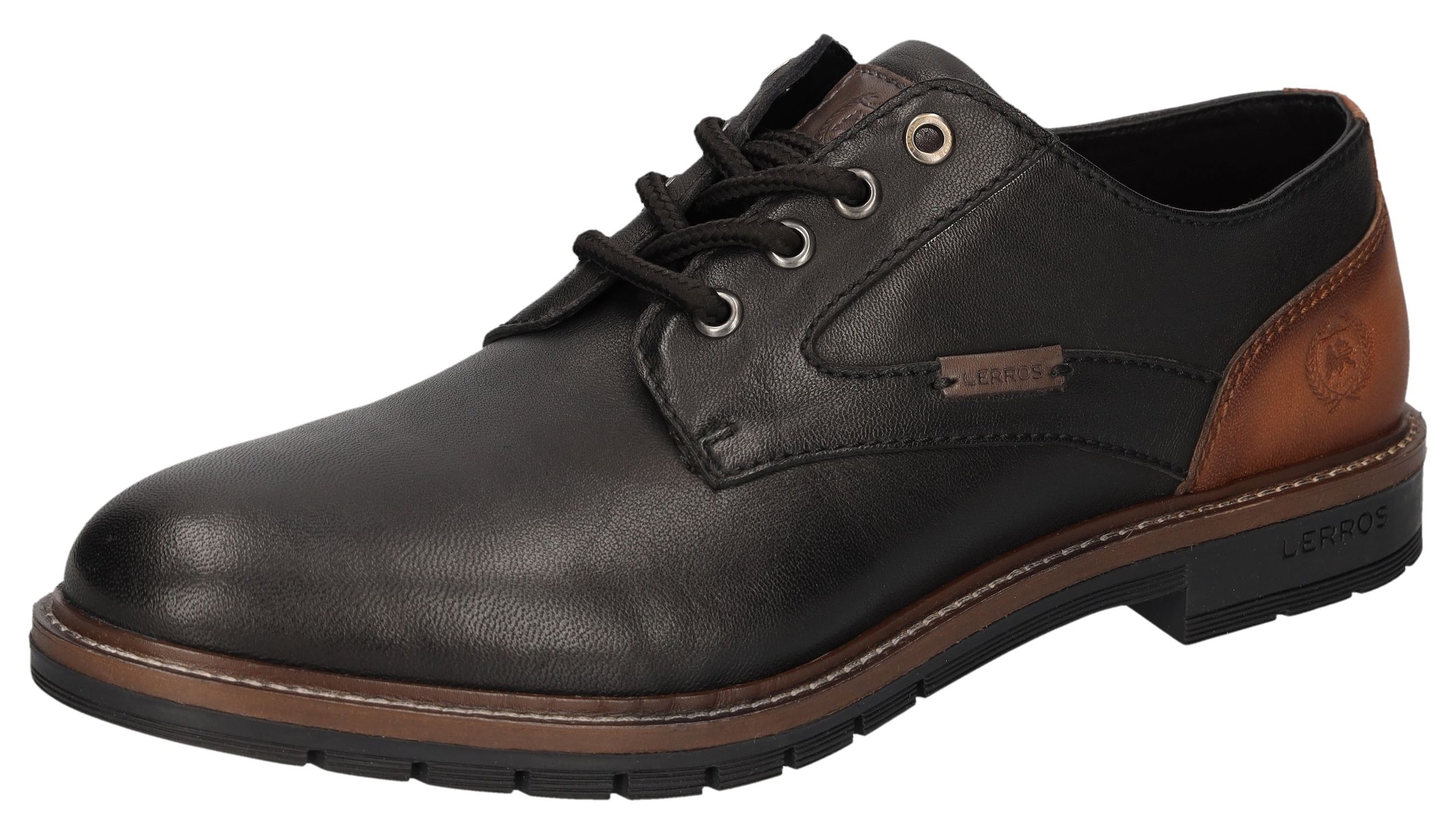 Image of LERROS Schnürschuh Business Schuh, Halbschuh, Schnürschuh mit Blockabsatz