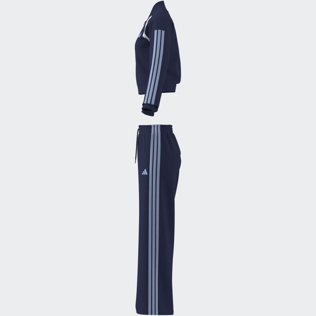 adidas Sportswear Trainingsanzug »W TEAMSPORT TS«, (2 tlg.), Jacke schmal geschnitten; Hose regulär geschnitten, hoher Bund