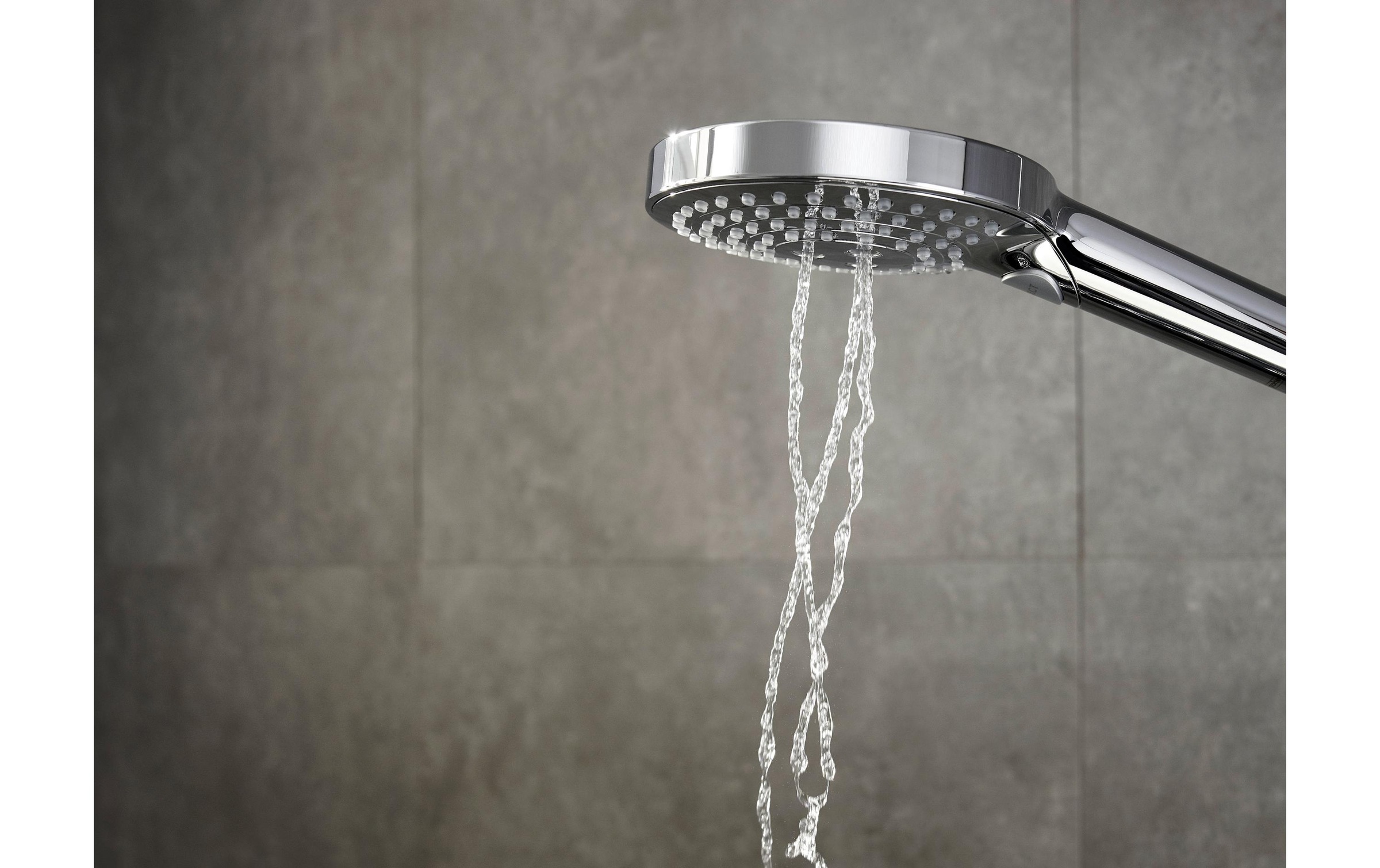 Image of hansgrohe Handbrause "Raindance Select S" 12cm, 3 Strahlarten wassersparend 9 l/min