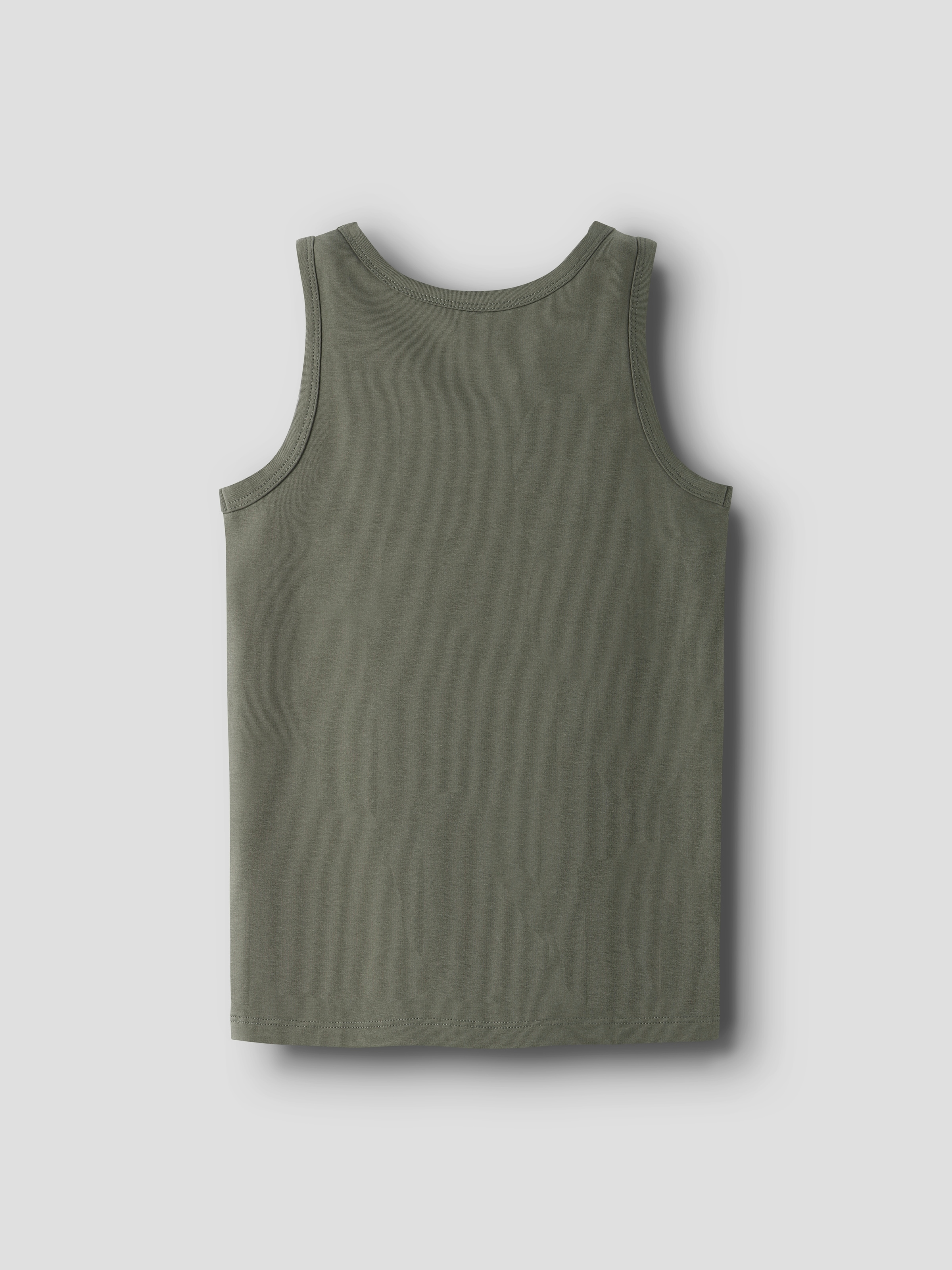 Name It Sous-chemise »NKMTANK 2P für Jungen mit Rundhals und elastischem Tragekomfort« Paquet, 2 cuis normal, Jersey, eingefasste Kante, Rundhals