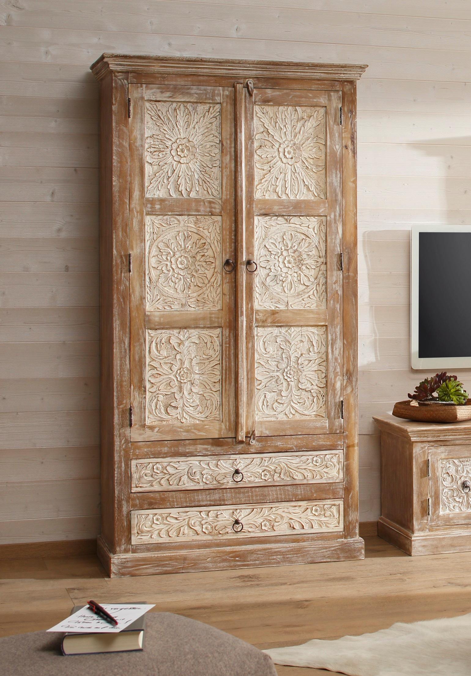 Home affaire Stauraumschrank »Malati«, Breite 105 cm