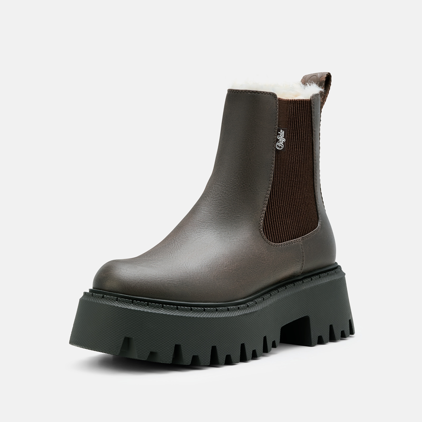 Image of Buffalo Chelseaboots "ASPEN" Stiefelette, Plateauboots mit Stretcheinsatz