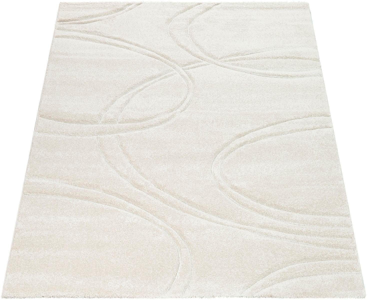 Image of Paco Home Teppich »Brilliance 757«, rechteckig, 18 mm Höhe, Kurzflor, mit 3D-Design, ideal im Wohnzimmer & Schlafzimmer bei Ackermann Versand Schweiz