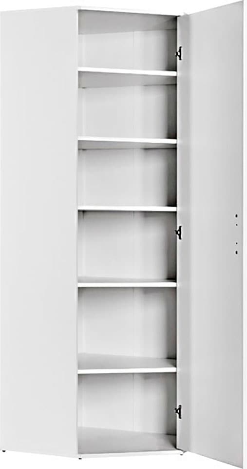 Procontour Armoire multi-usages »Eckschrank Clara« hauteur 167 cm, avec étagères réglables en hauteur