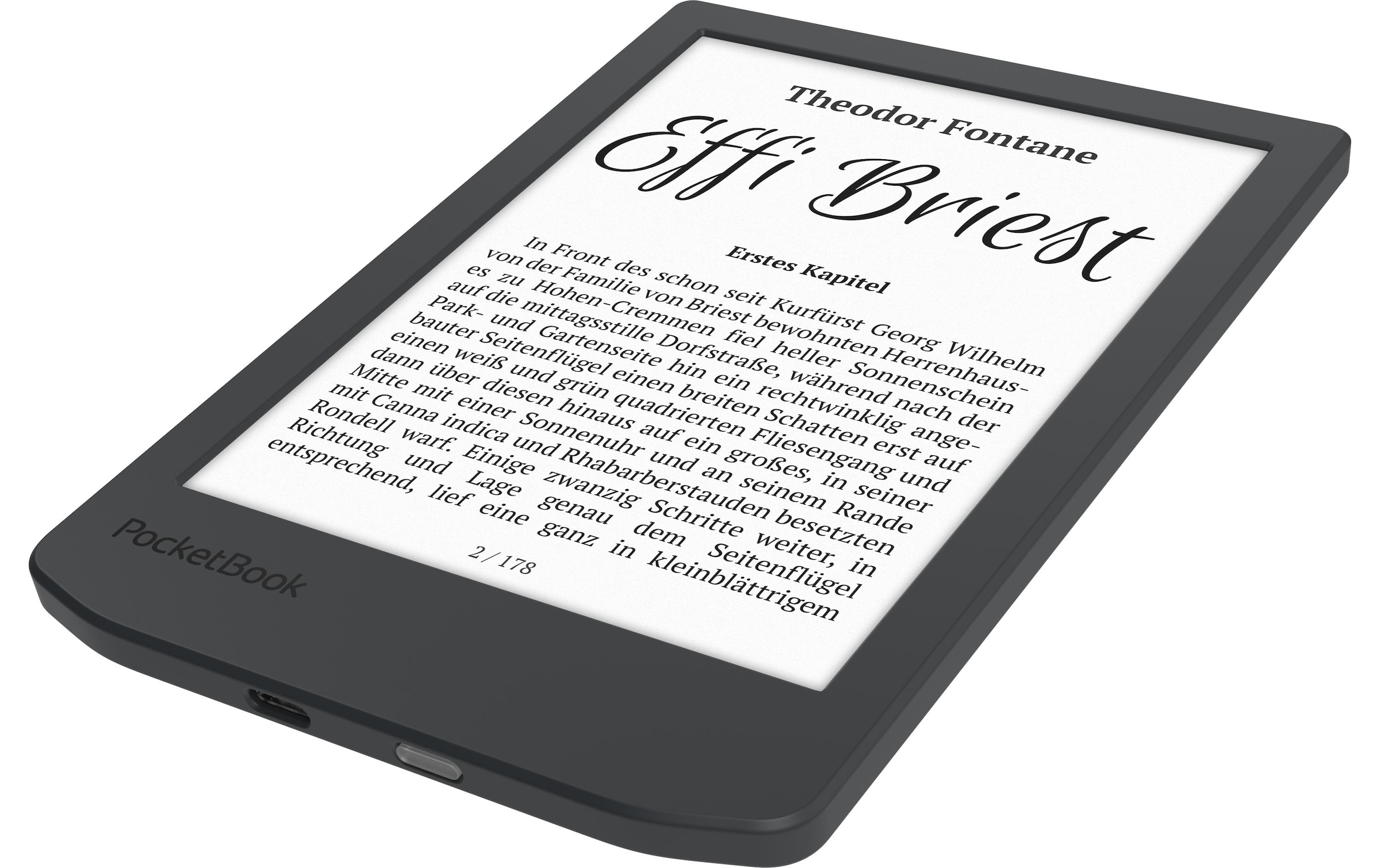 PocketBook E-Book »Verse Lite Midnight Grey«, (15,18 cm / 6 Zoll),)