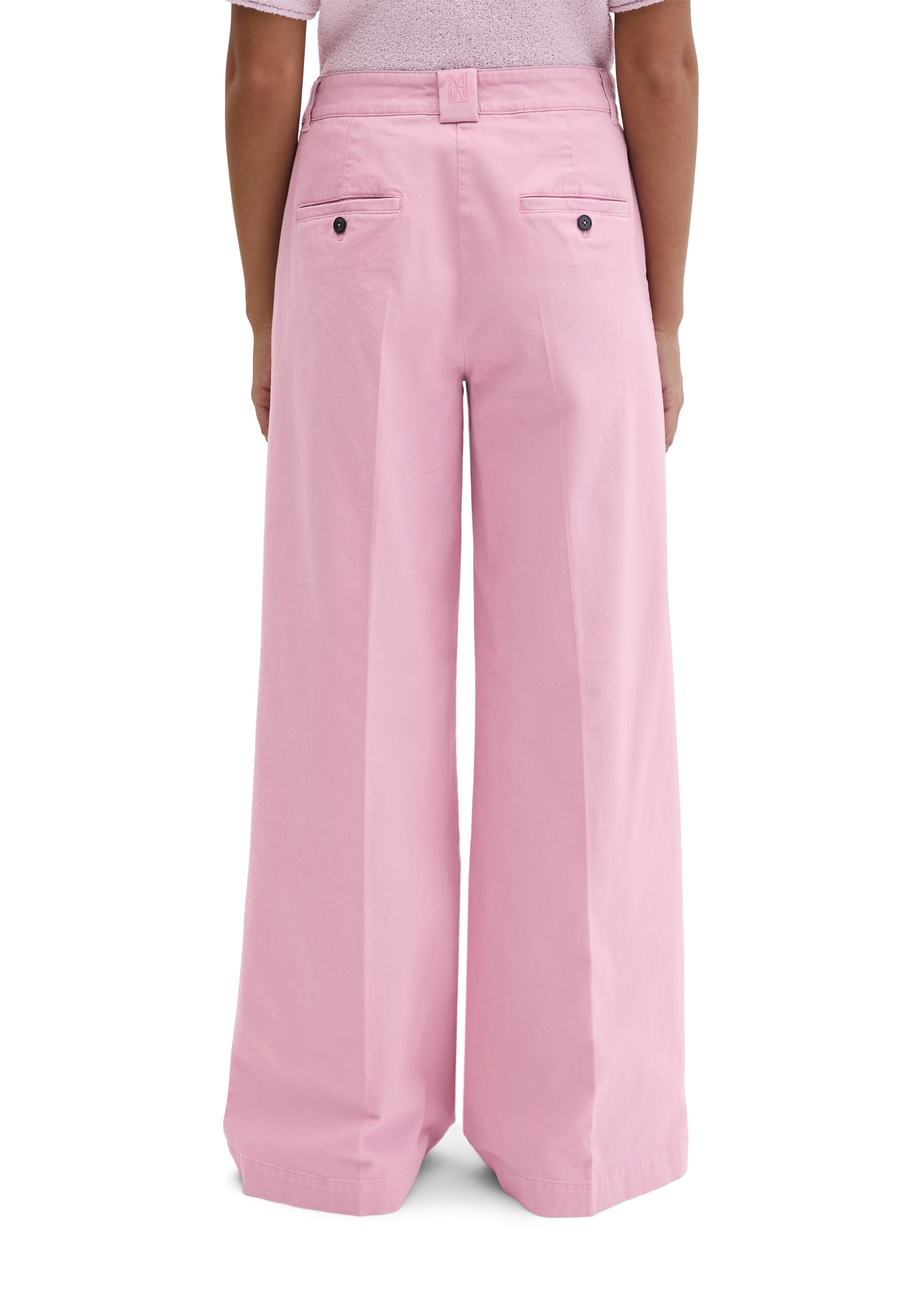 Marc O'Polo Pantalon à pinces »MARGO Wide«  Model Margo wide aus Organic Cotton-Twill