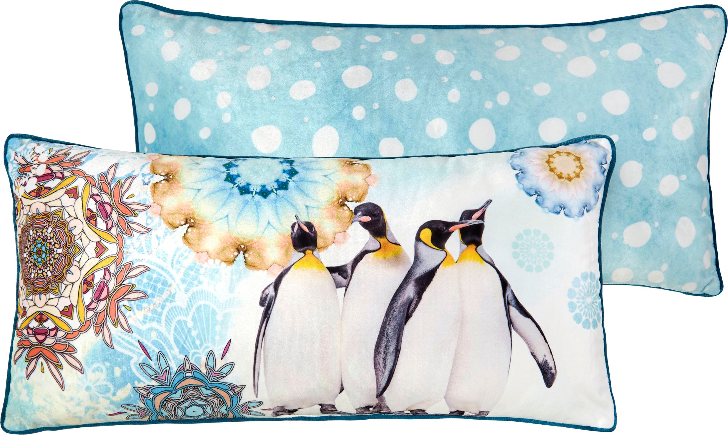 Image of hip Dekokissen »Pinga«, (1 St., 1 30x60 cm Dekokissen - Mit biese), Mandala bei Ackermann Versand Schweiz