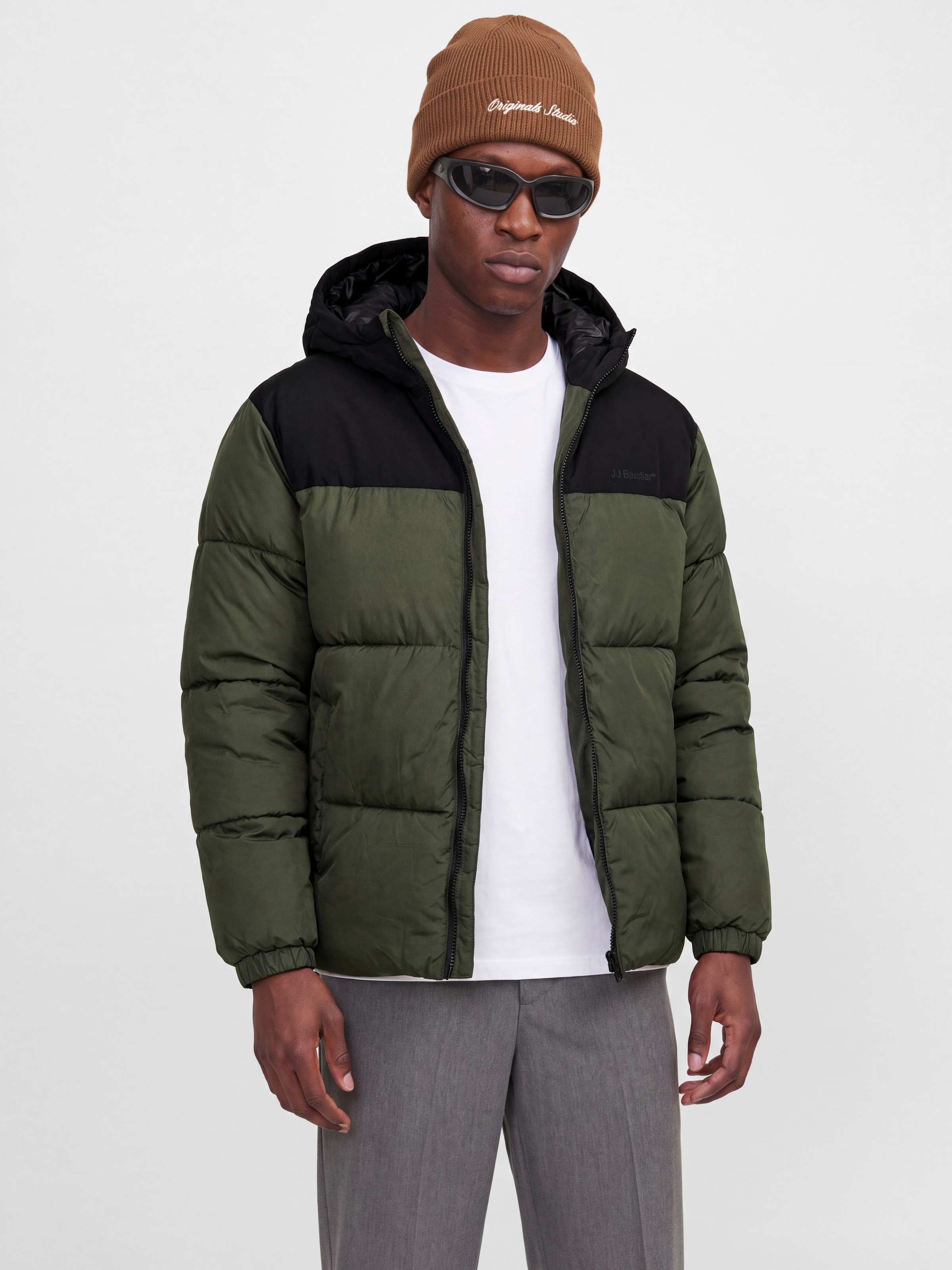 Image of Jack & Jones Steppjacke "JJRAZE PUFFER HOOD" mit Kapuze Kunstfaser, regular fit