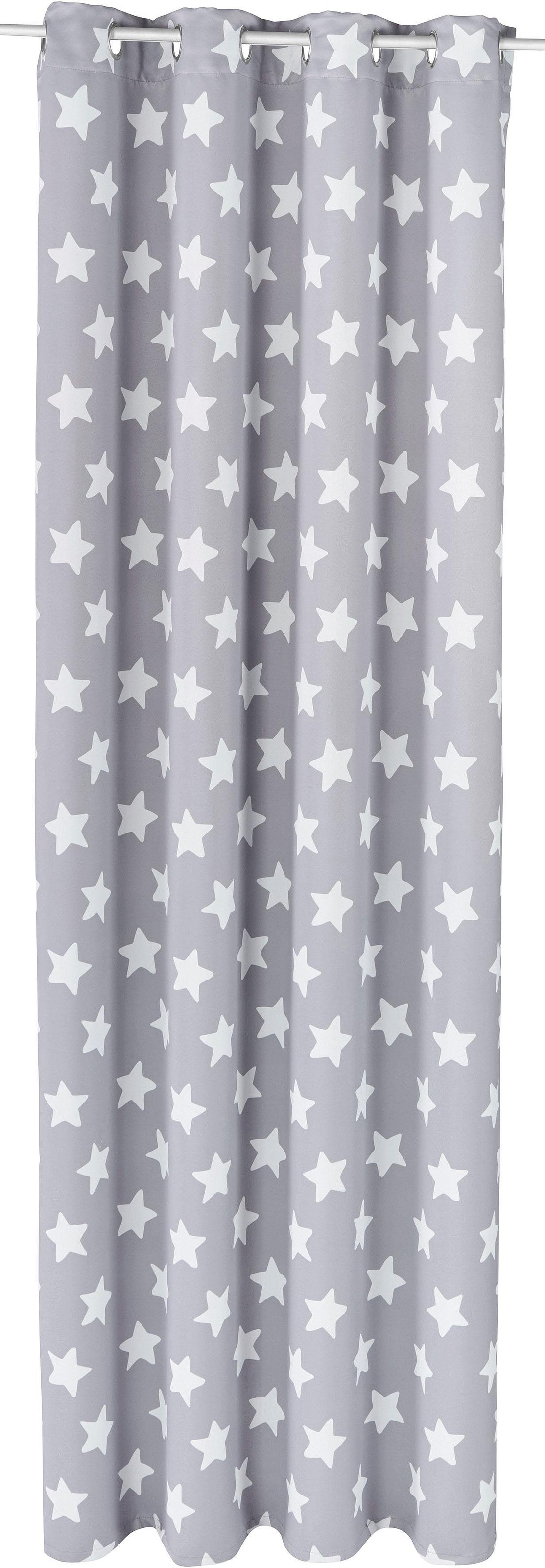 Image of Lüttenhütt Verdunkelungsvorhang »Stern«, (1 St.), bedruckt, blickdicht, verschiedene Grössen bei Ackermann Versand Schweiz