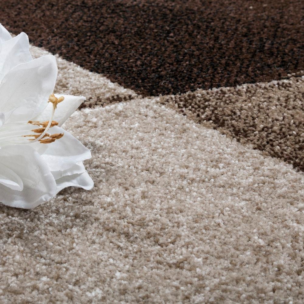 Paco Home Läufer »ECE 922«, rechteckig, 13 mm Höhe, Teppich-Läufer, Kurzflor, modernes geometrisches Design