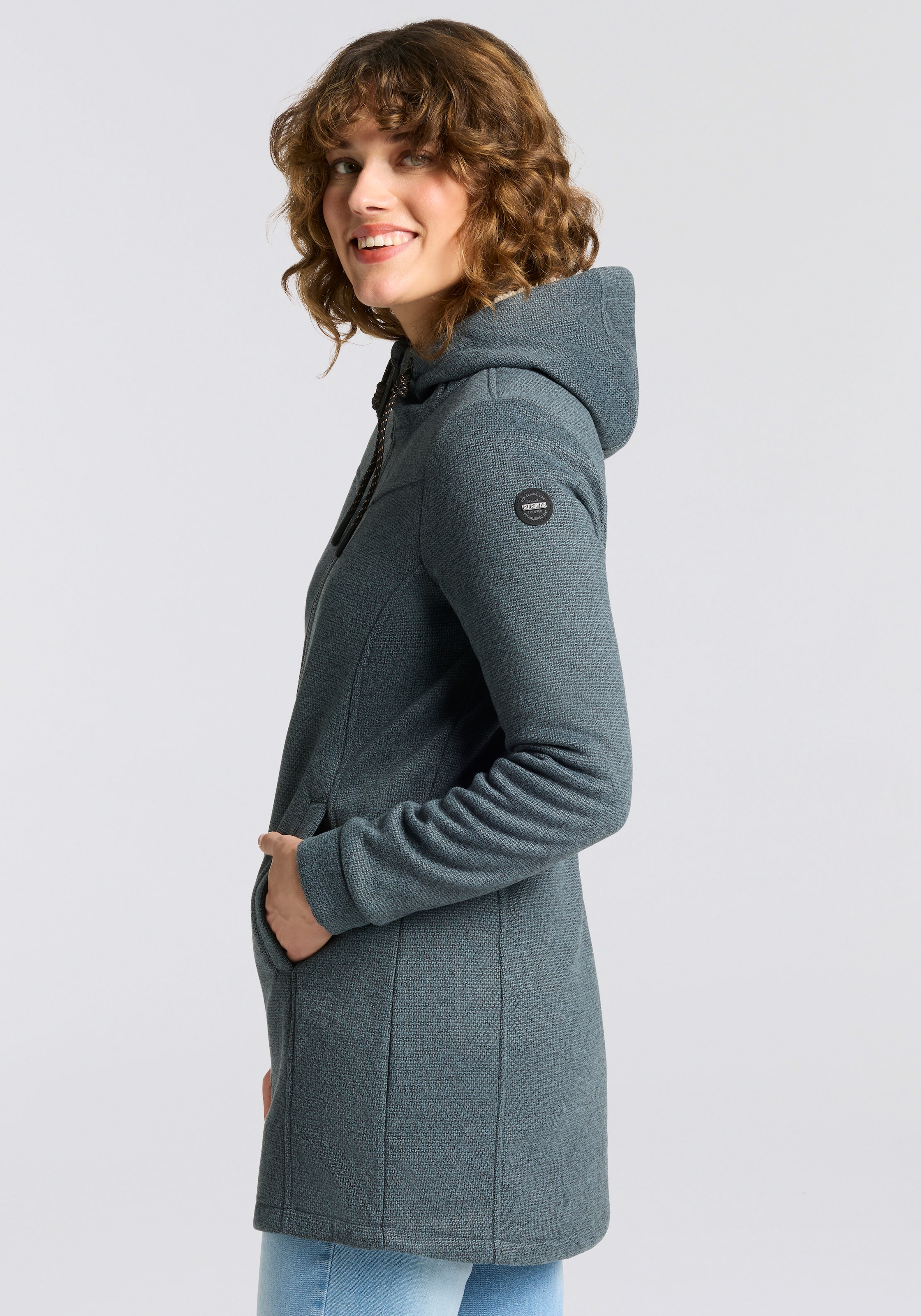 G.I.G.A. DX by killtec Veste en laine polaire »GW 37 WMN KNTFLC PRK« 1 cuis tlg. wärmend & windabweisend, Übergangsjacke