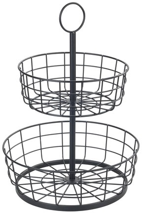 Image of WENKO Etagere, (1 tlg.), pulverbeschichtetes Eisen, 2-stöckig bei Ackermann Versand Schweiz