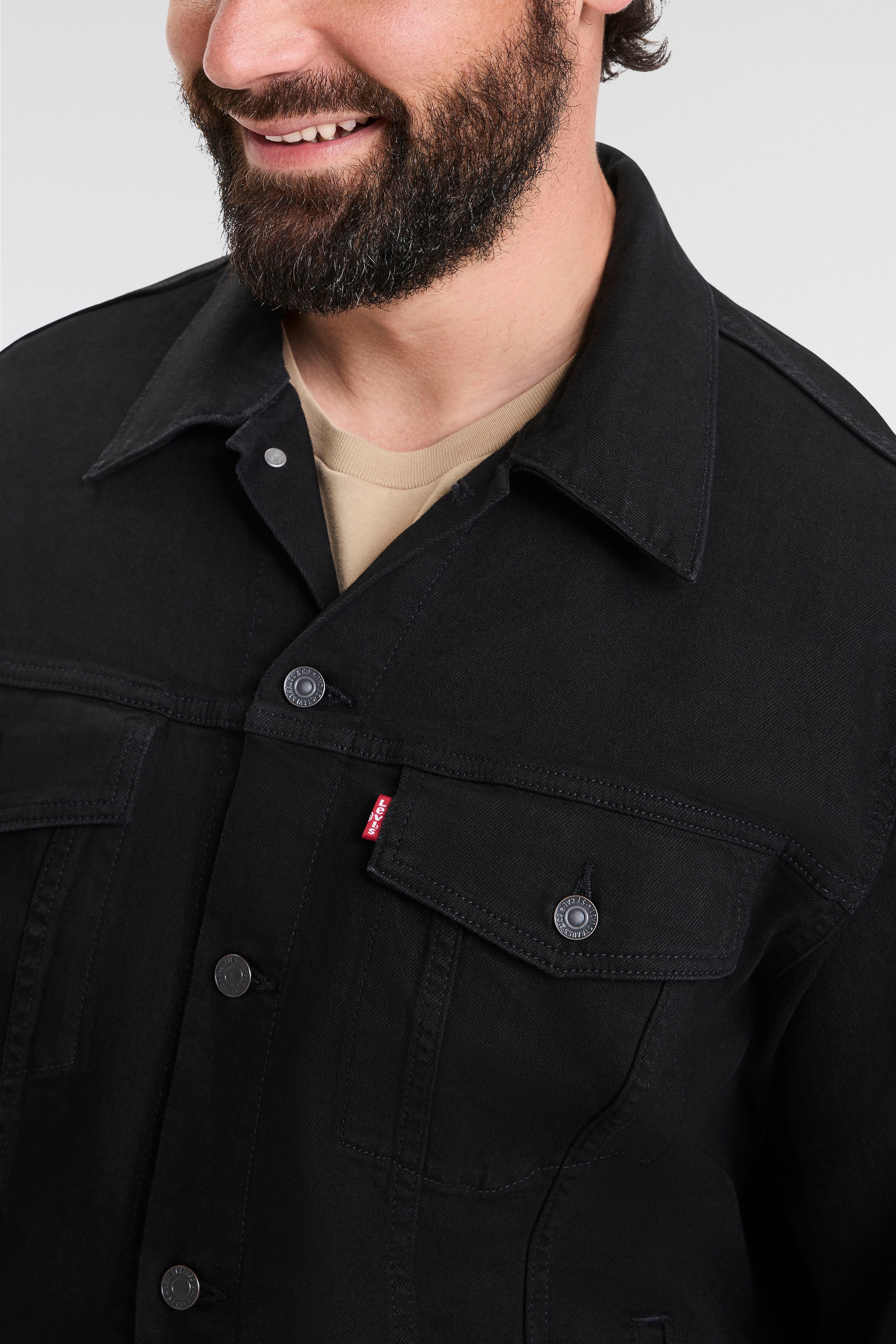 Levi's® Plus Jeansjacke »BIG TRUCKER«