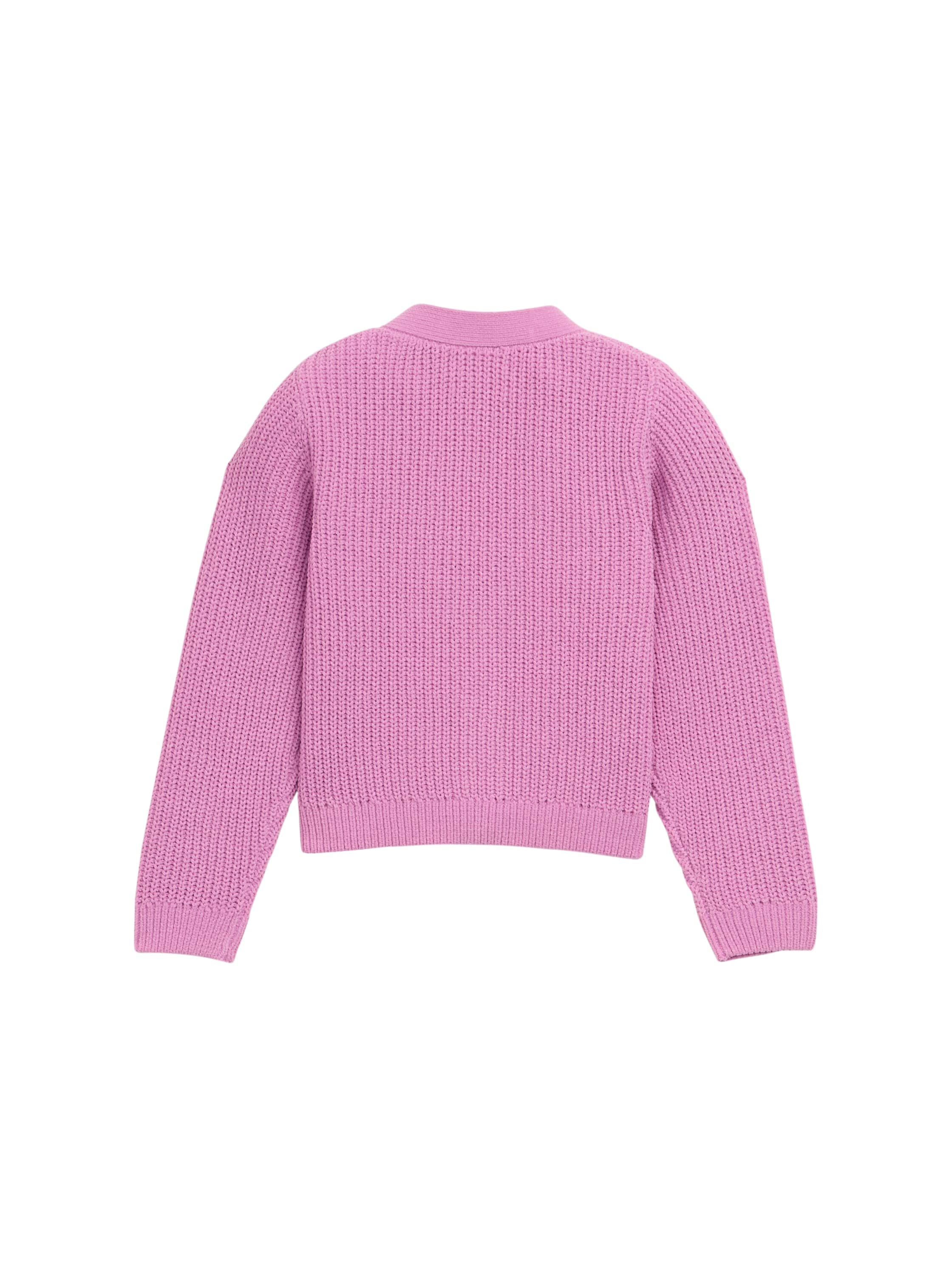 TOM TAILOR Strickjacke, mit V-Ausschnitt