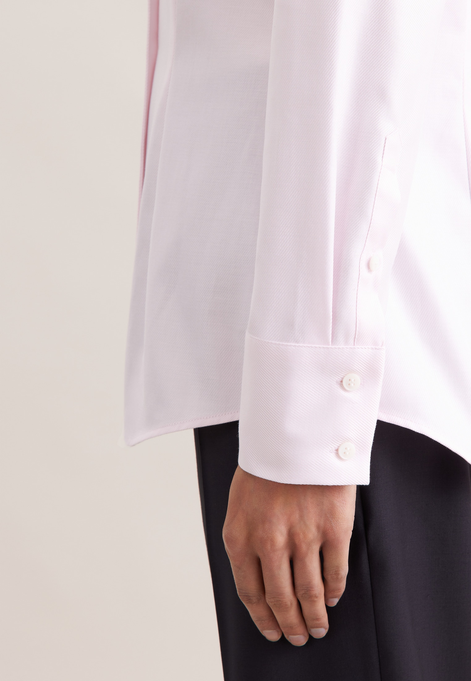 seidensticker Blouse classique 1/1 Kragen Uni