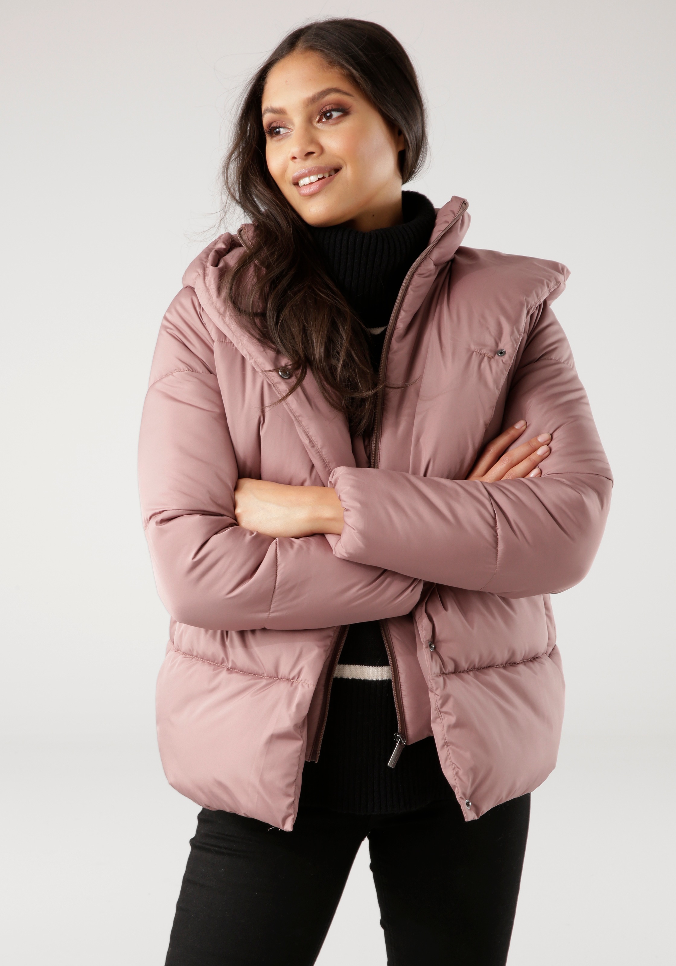 Image of Tamaris Steppjacke, im 2-in-1-Look bei Ackermann Versand Schweiz