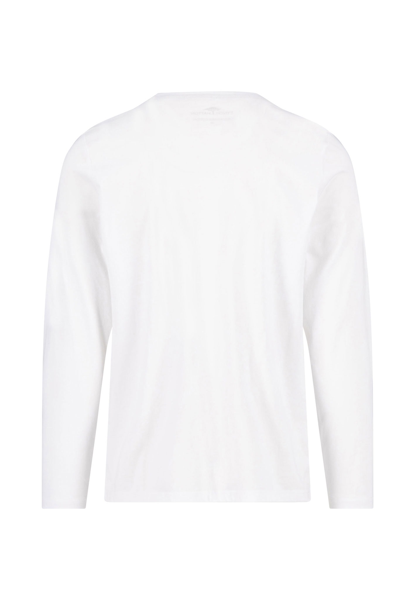 FYNCH-HATTON T-shirt à manches longues mit Logo Stickerei