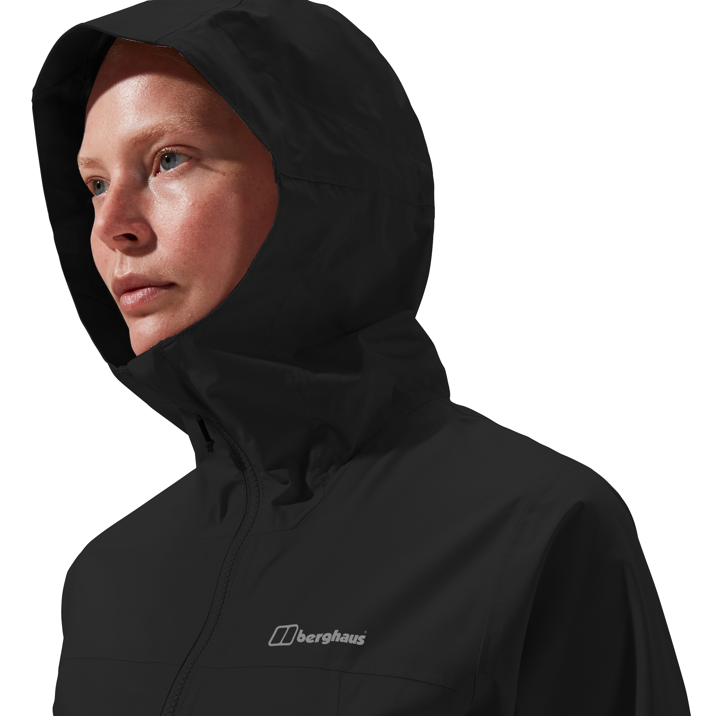 Berghaus Veste fonctionnelle »W DELUGE PRO 3.0 JKT« für Sport und Outdoor-Aktivitäten, atmungsaktiv, mit Sturmklappe