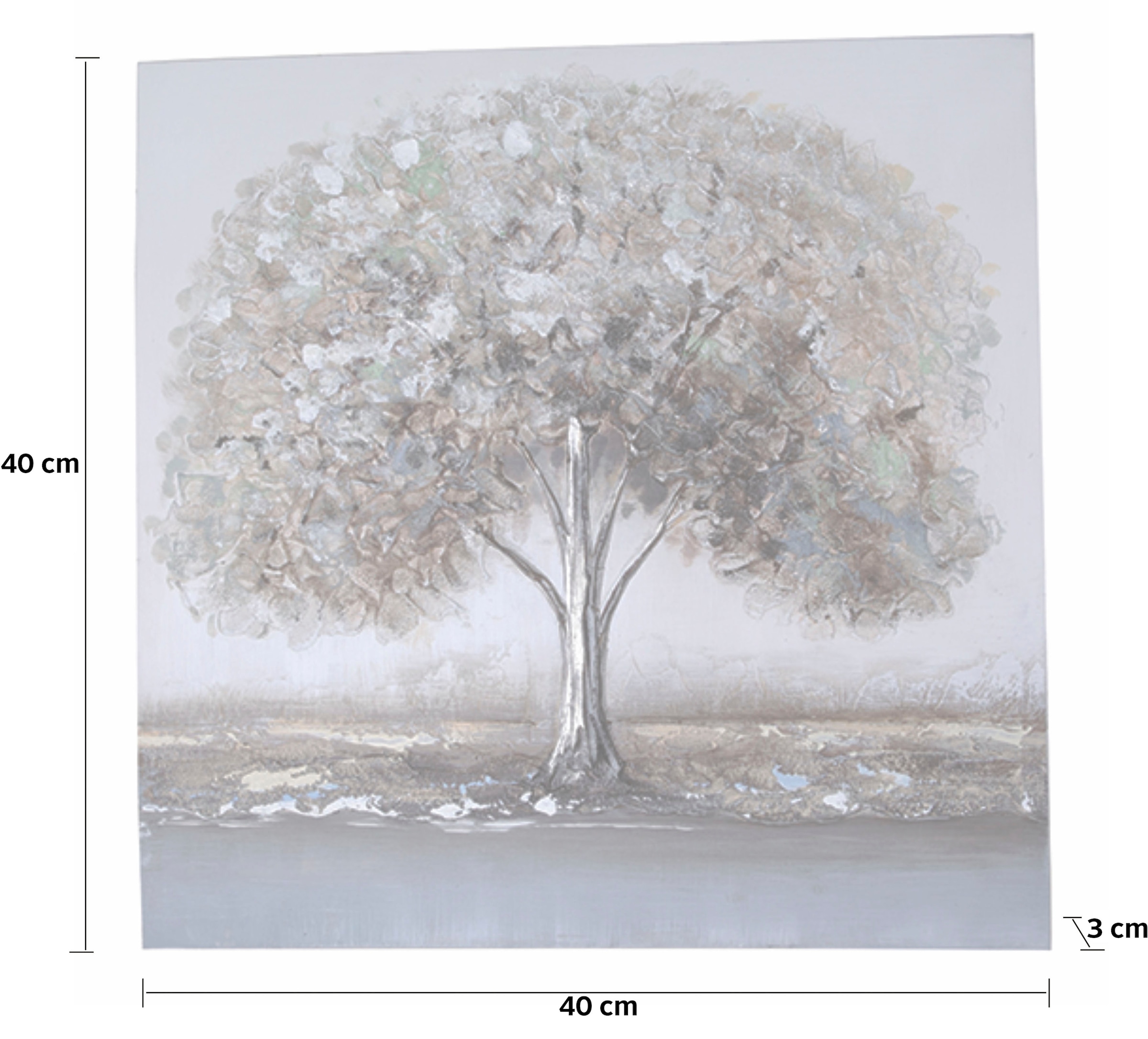 GOODproduct Leinwandbild »Baum«