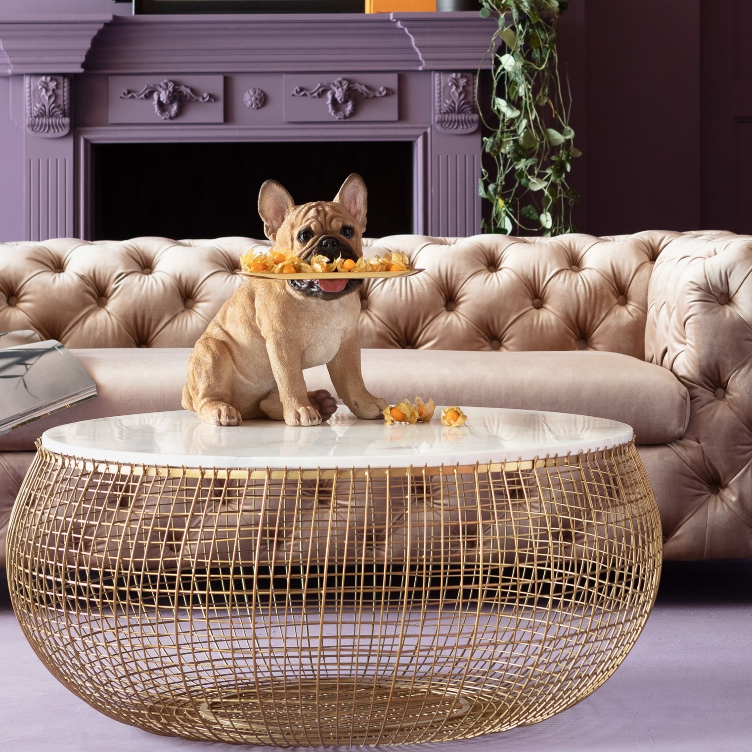 Kare Design Figurine de décoration »Butler Frenchy 40cm«