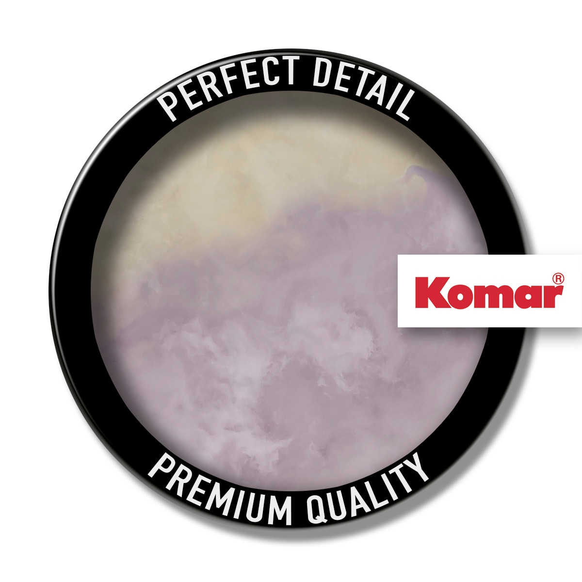 Komar Fototapete »Komar Vlies Fototapete - Lavender clouds - Grösse 350 x 250 cm«, bedruckt