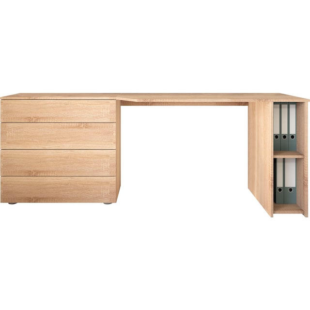 borchardt Möbel Schreibtisch »Wallis«, Breite 196 cm, Push to Open-Funktion  jetzt kaufen