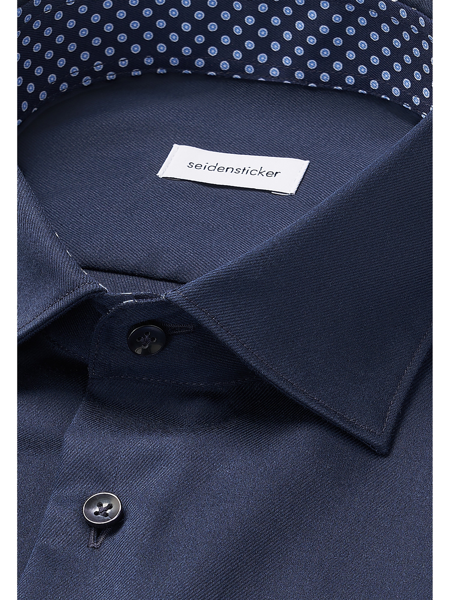 seidensticker Chemise d'affaires »Schwarze Rose«, Slim 1/1 Kentkragen Uni
