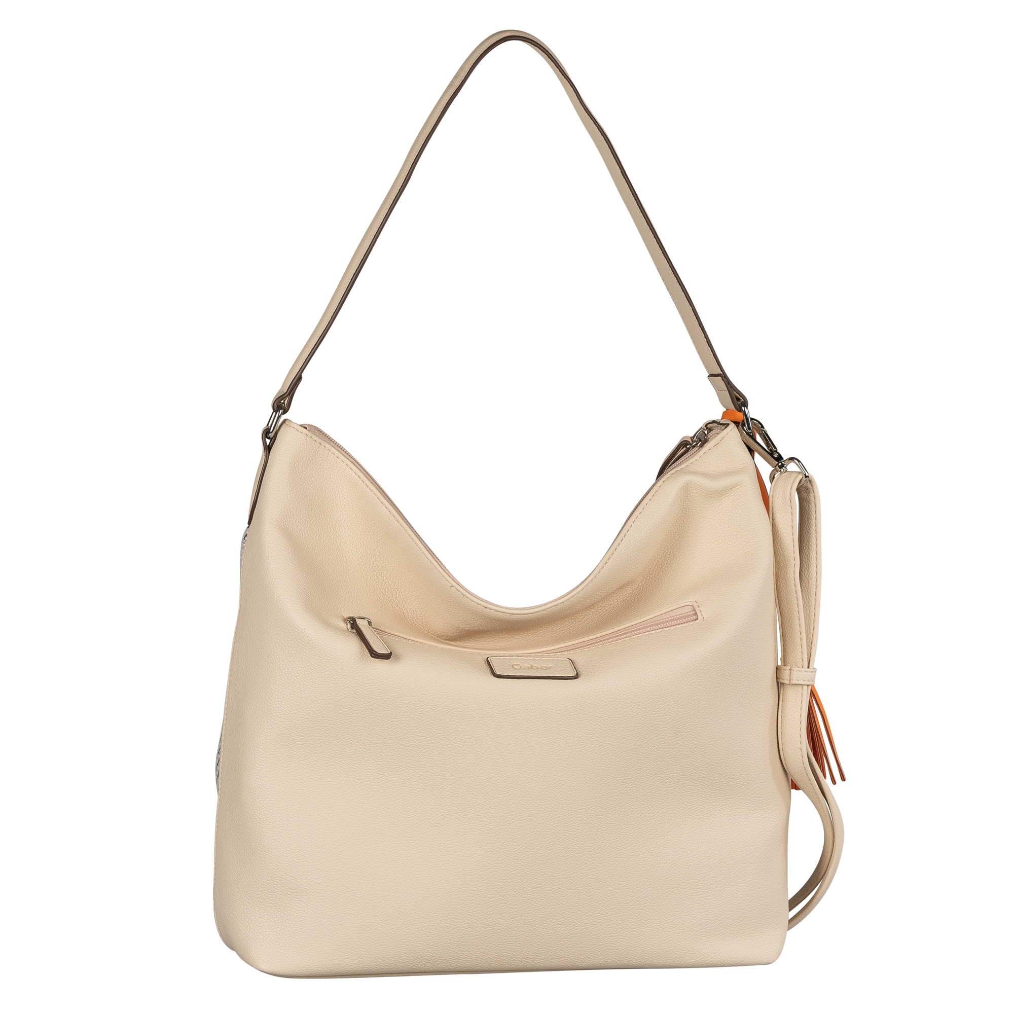 Gabor Hobo »Annett« en style osier orné de similicuir lisse et d’un pendentif à franges