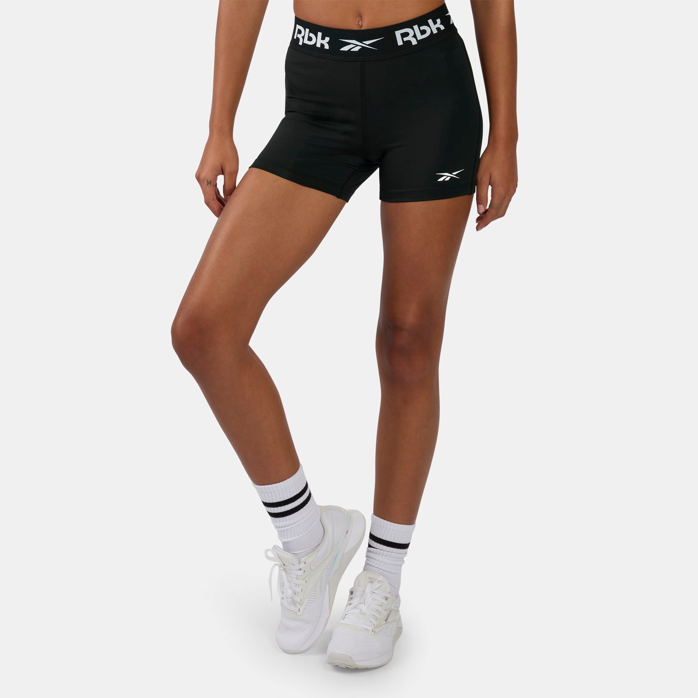 Image of Reebok Trainingsshorts "ID TRAIN RUCHED BOOTY SHORTS" sportlicher Stil