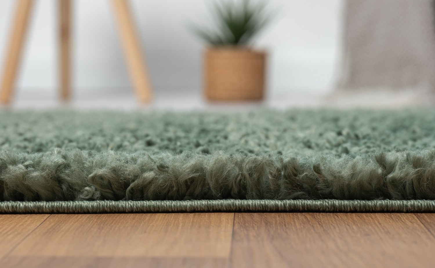 my home Hochflor-Teppich »Banji«, rechteckig, 37 mm Höhe, Uni Farben, weich und flauschig, auch als Läufer & in rund erhältlich
