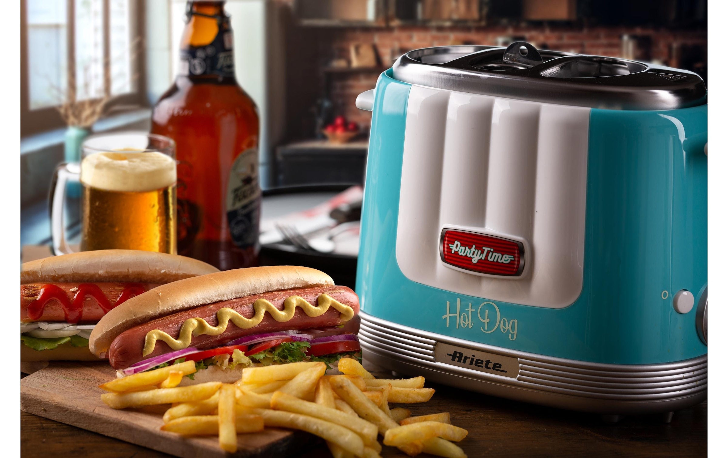 Ariete Hotdog-Maker »Ariete Party Time«, 650 W