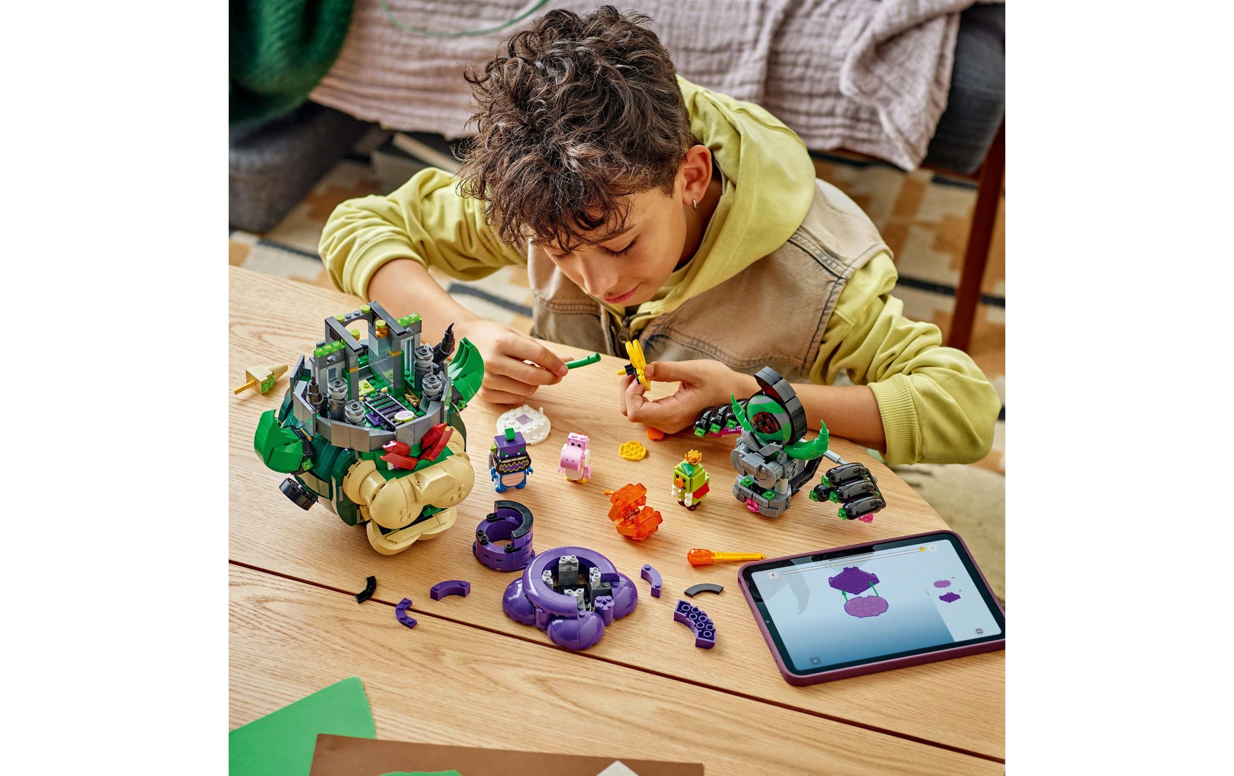 LEGO® Spielbausteine »LEGO® Super Mario Prinz Florian und Schloss-Bowser 72042«