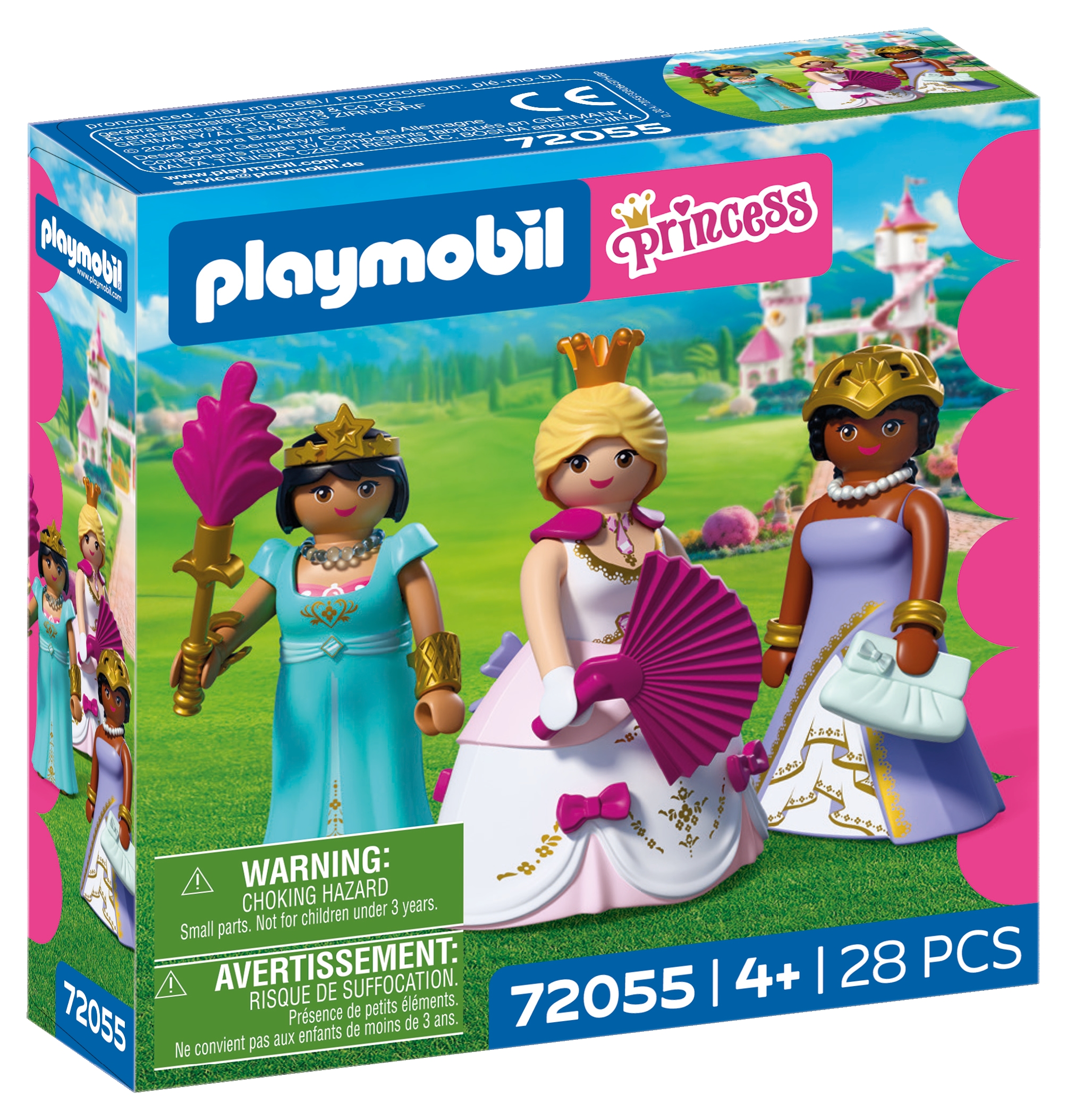 Playmobil® Jeu de construction »Drei Prinzessinnen (72055), Princess« fabriqué en Europe