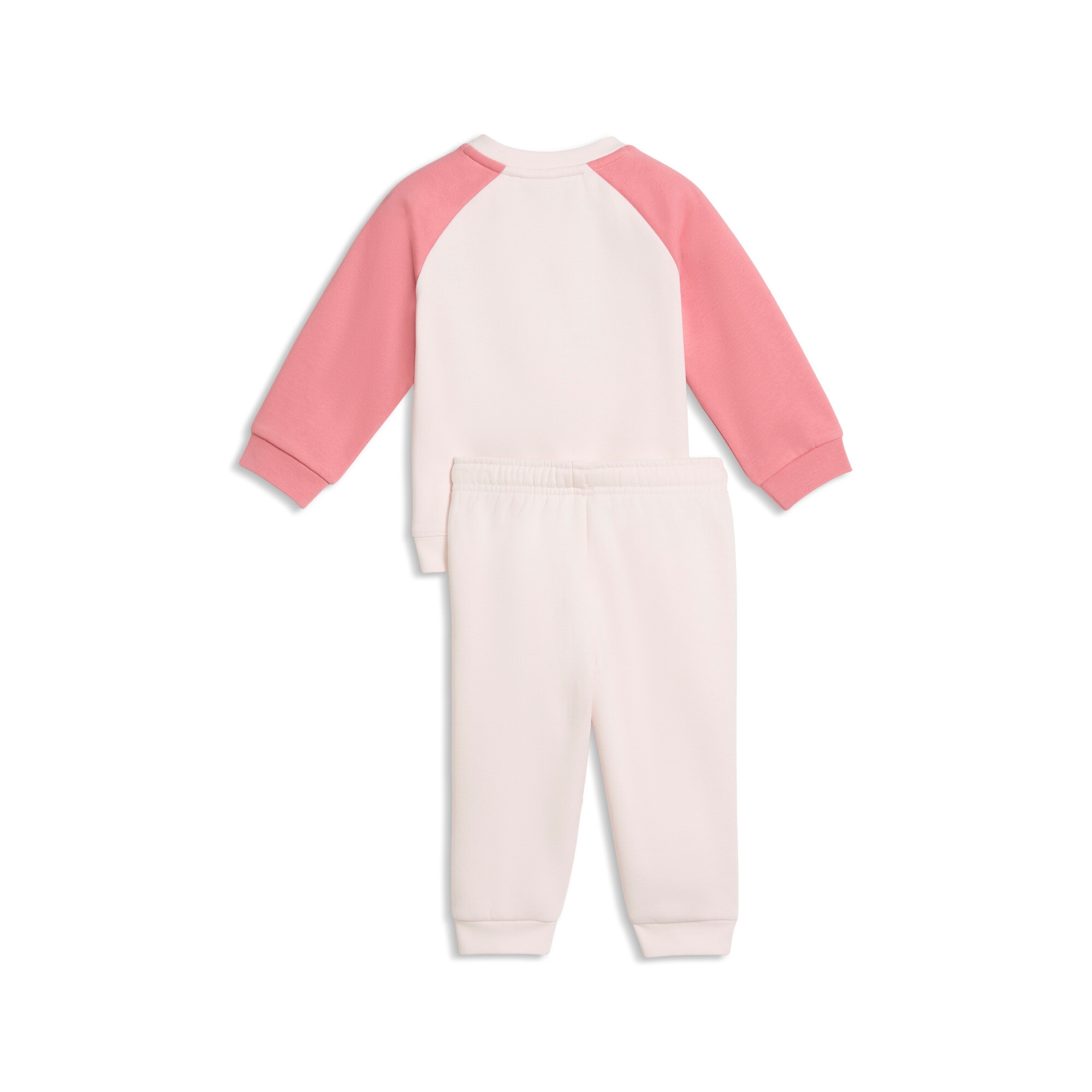 PUMA Trainingsanzug »MINICATS ESS RAGLAN CREW SET FL INF« 2 tlg. mit Kapuze, mit innenliegendem Kordelzug an der Hose