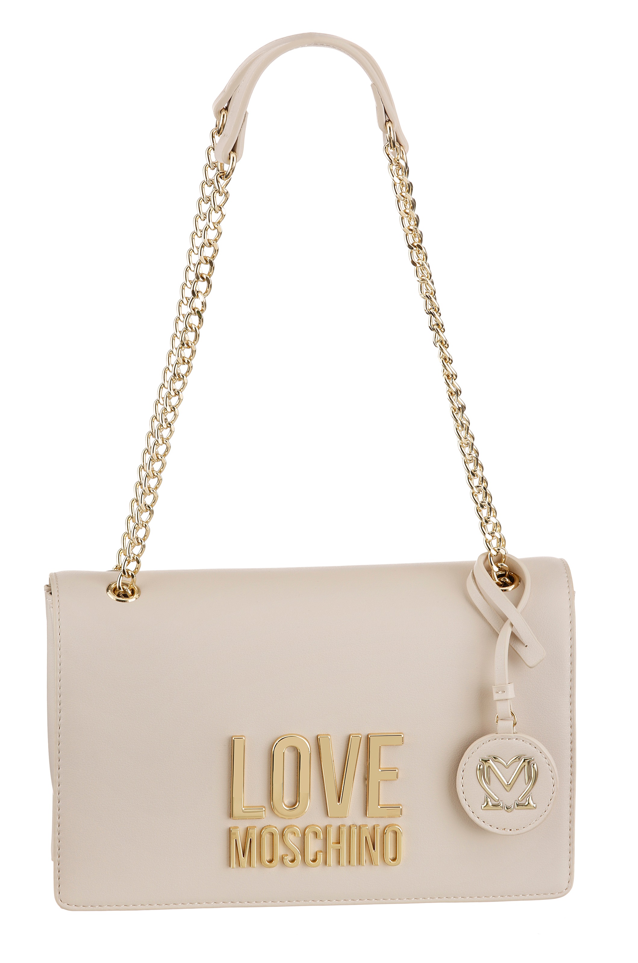 Image of LOVE MOSCHINO Schultertasche, mit goldfarbenen Kettendetails bei Ackermann Versand Schweiz
