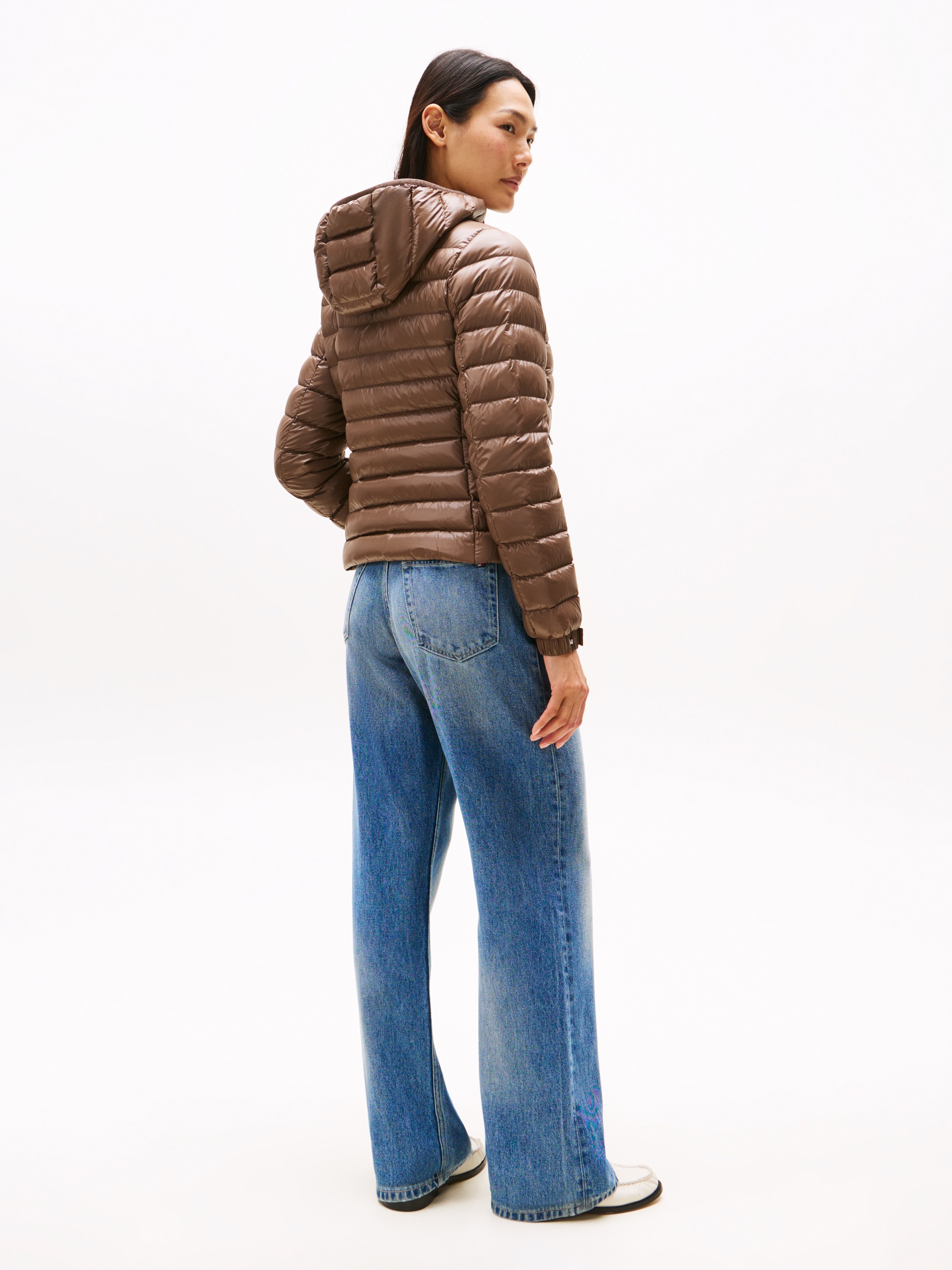 Tommy Hilfiger Steppjacke »UL DOWN REG HOODED JACKET«, mit Kapuze