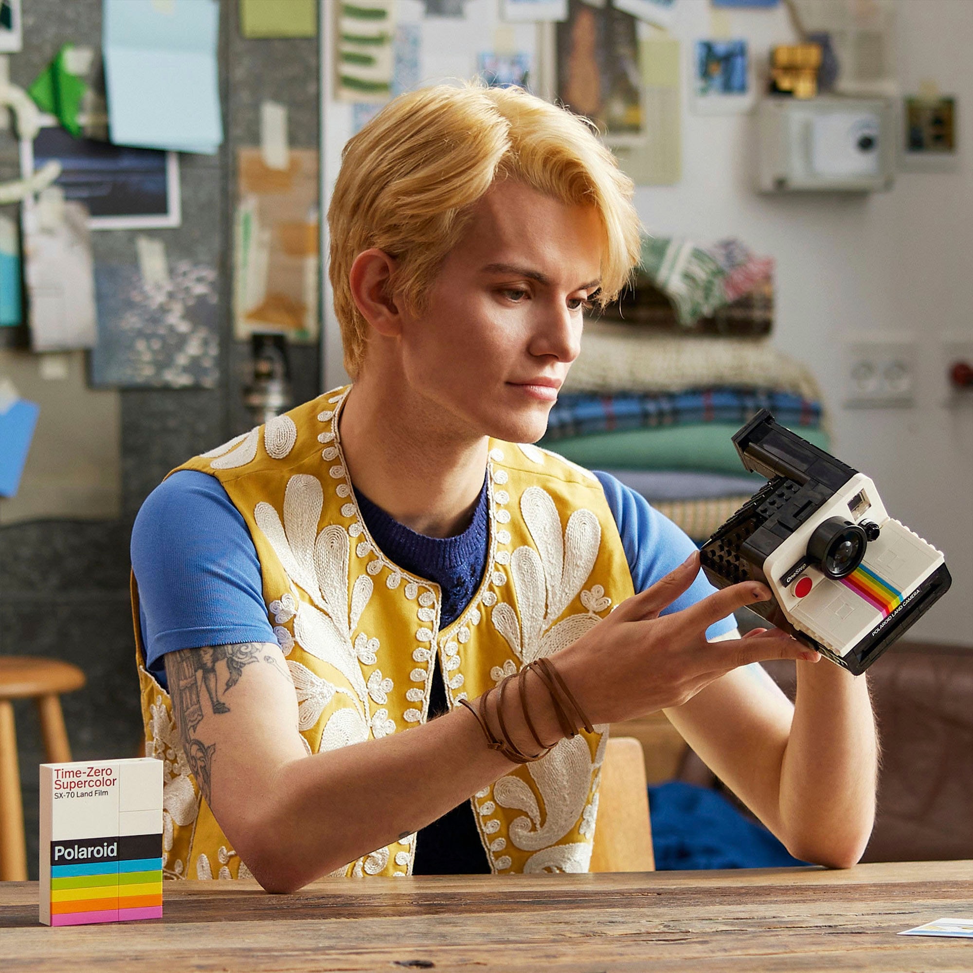 LEGO® Konstruktionsspielsteine »Polaroid OneStep SX-70 Sofortbildkamera (21345), LEGO Ideas« Made in Europe