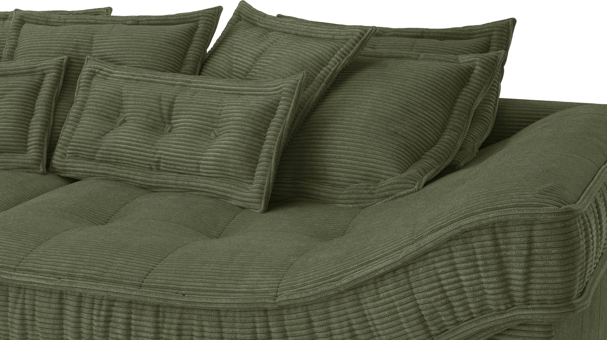 Mr. Couch Ecksofa »Diwan II, L-Form«, Wahlweise mit Kaltschaumpolsterung bis 140 kg belastbar