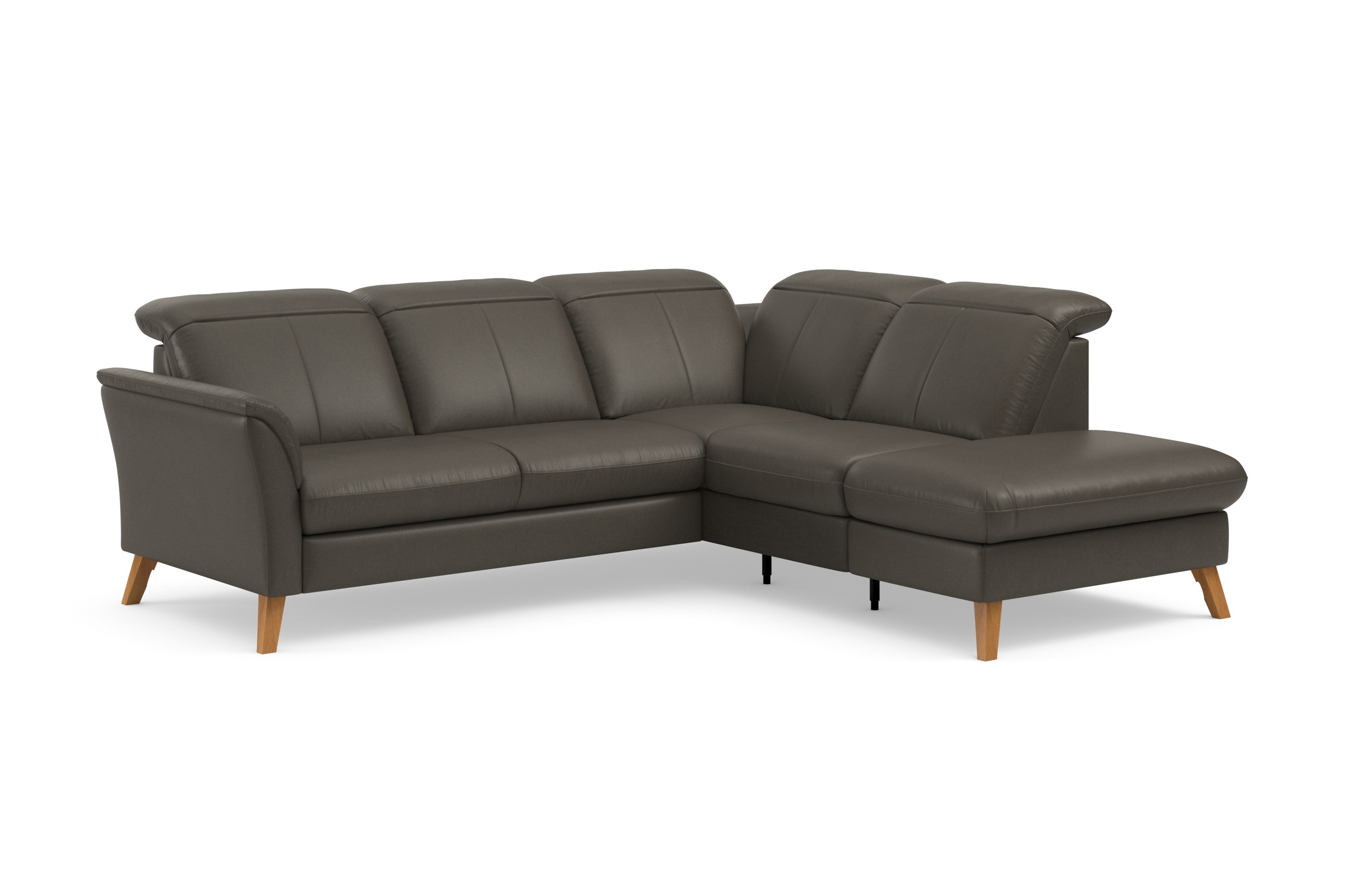 sit&more Ecksofa »Romero L-Form«, wahlweise mit oder ohne TV-Funktion, Bettfunktion, Bettkasten