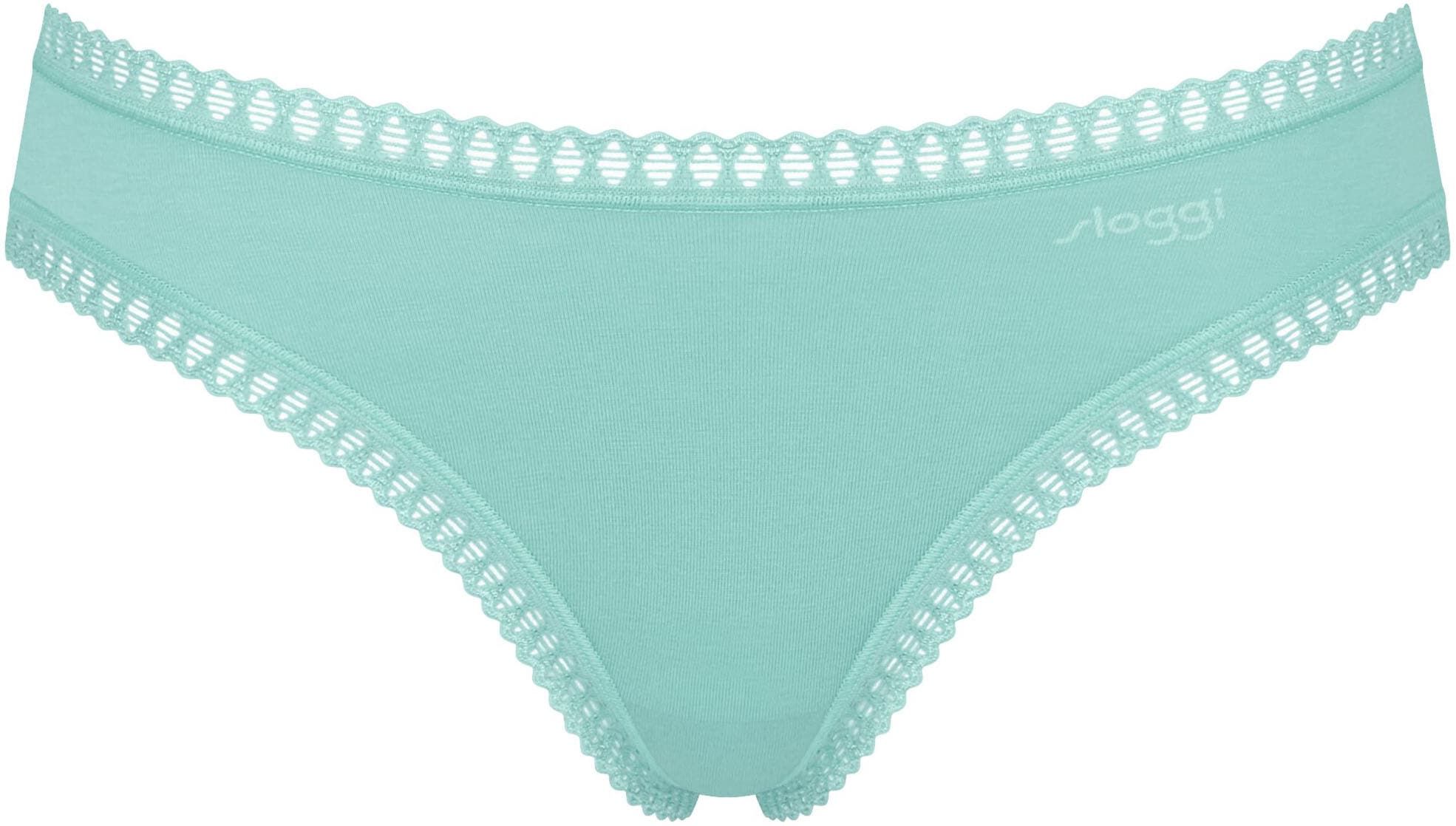 sloggi Panty »GO Crush Mini C3P«, (3er Pack), Spitzendetails