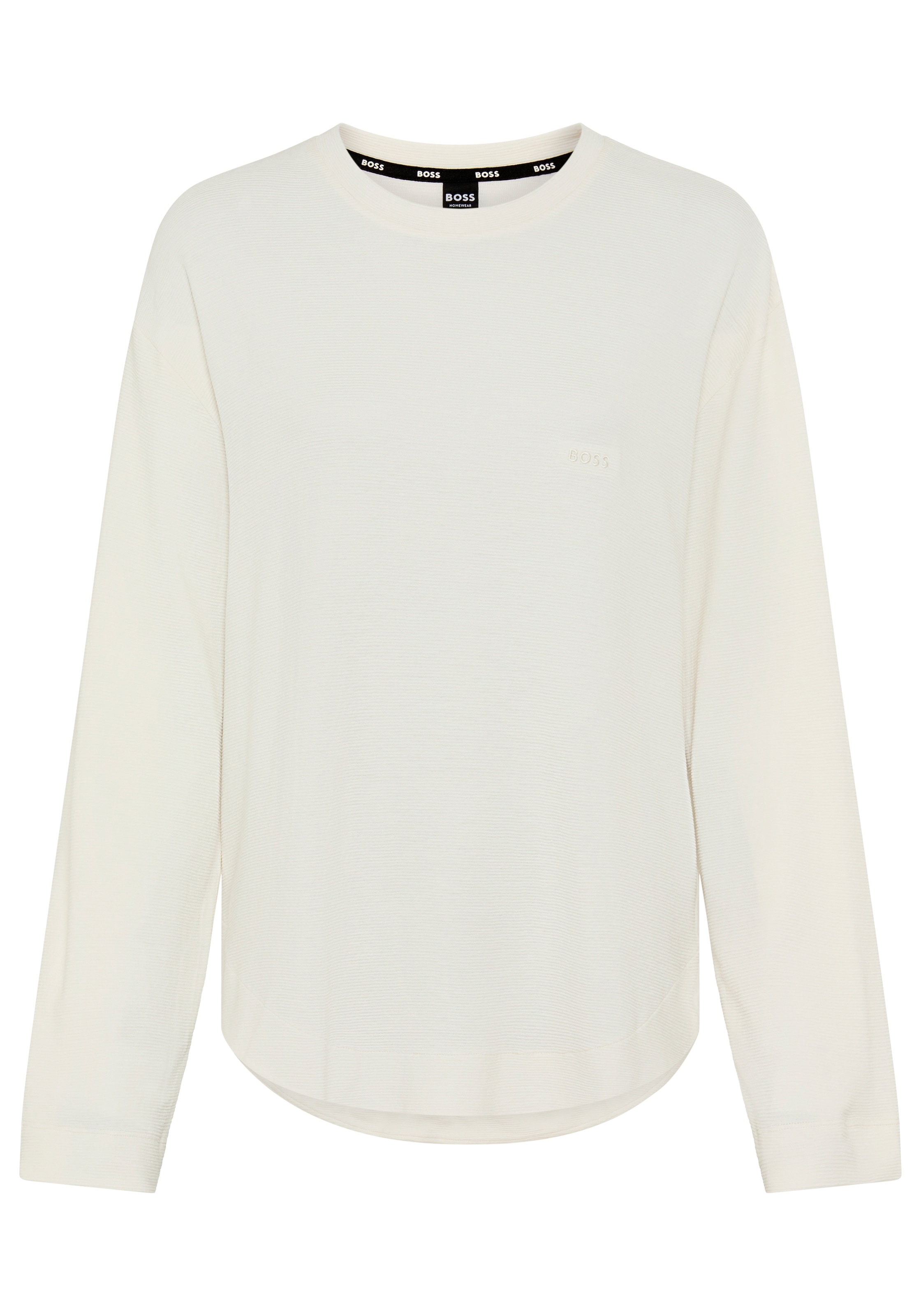 Image of BOSS Sweatshirt "Ottoman", Rundhalsausschnitt, regular fit, Logoschriftzug